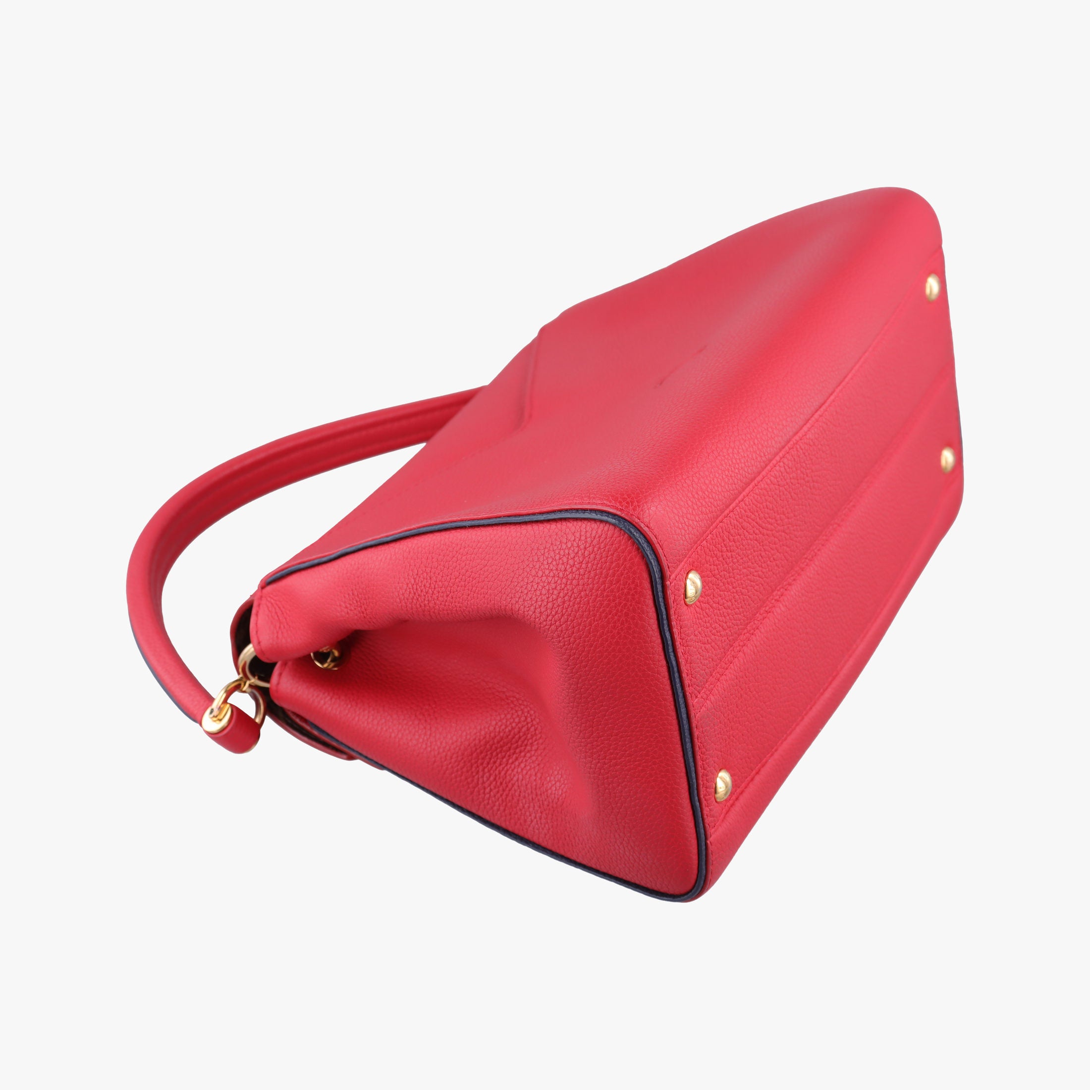 Pre-owned Louis Vuitton DOUBLE V ruby Monogram Canvas ácalf leather M54624 shoulderbag | stylenewstar