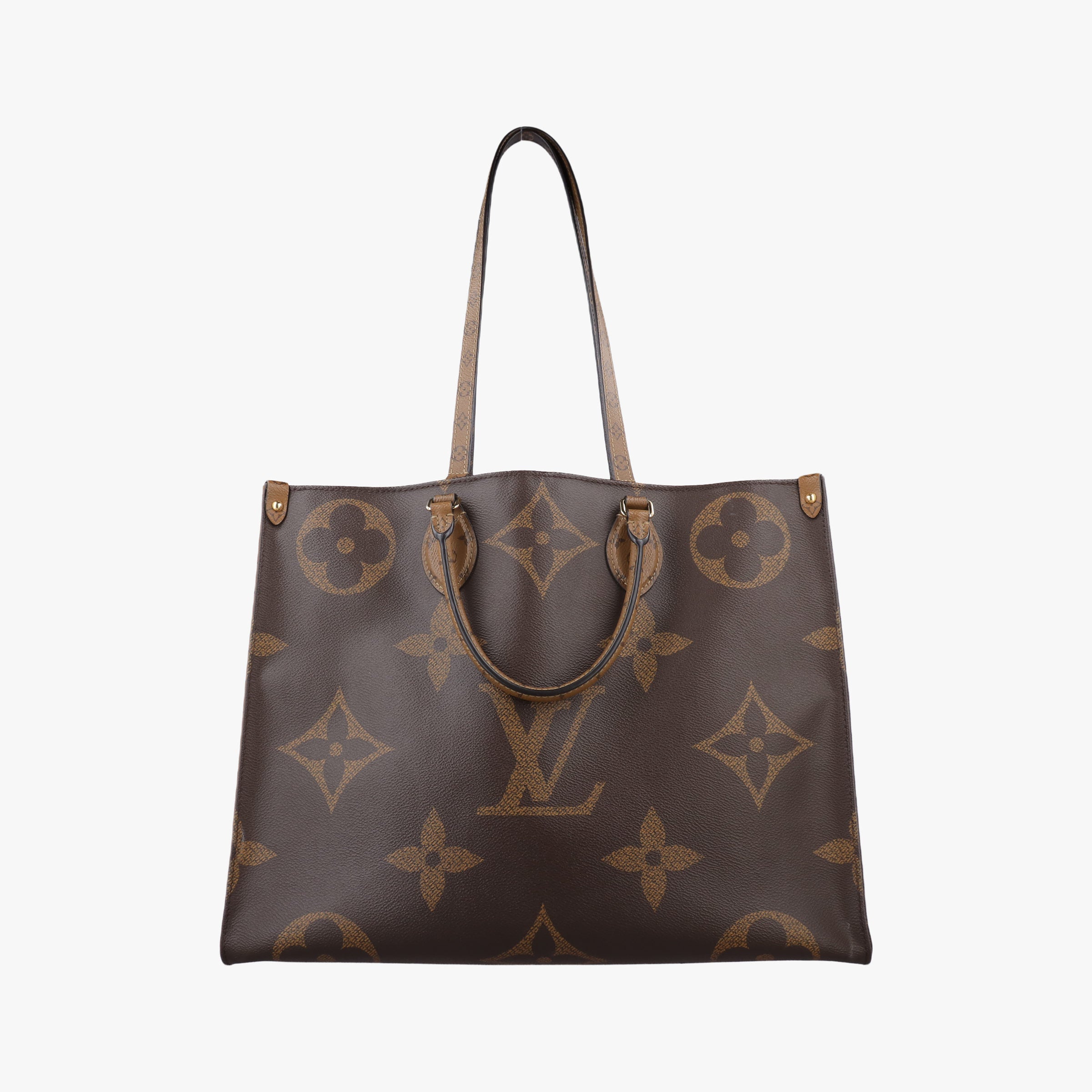 Pre-owned Louis Vuitton On the Go GM Brown Monogram Canvas M45320 shoulderbag | stylenewstar