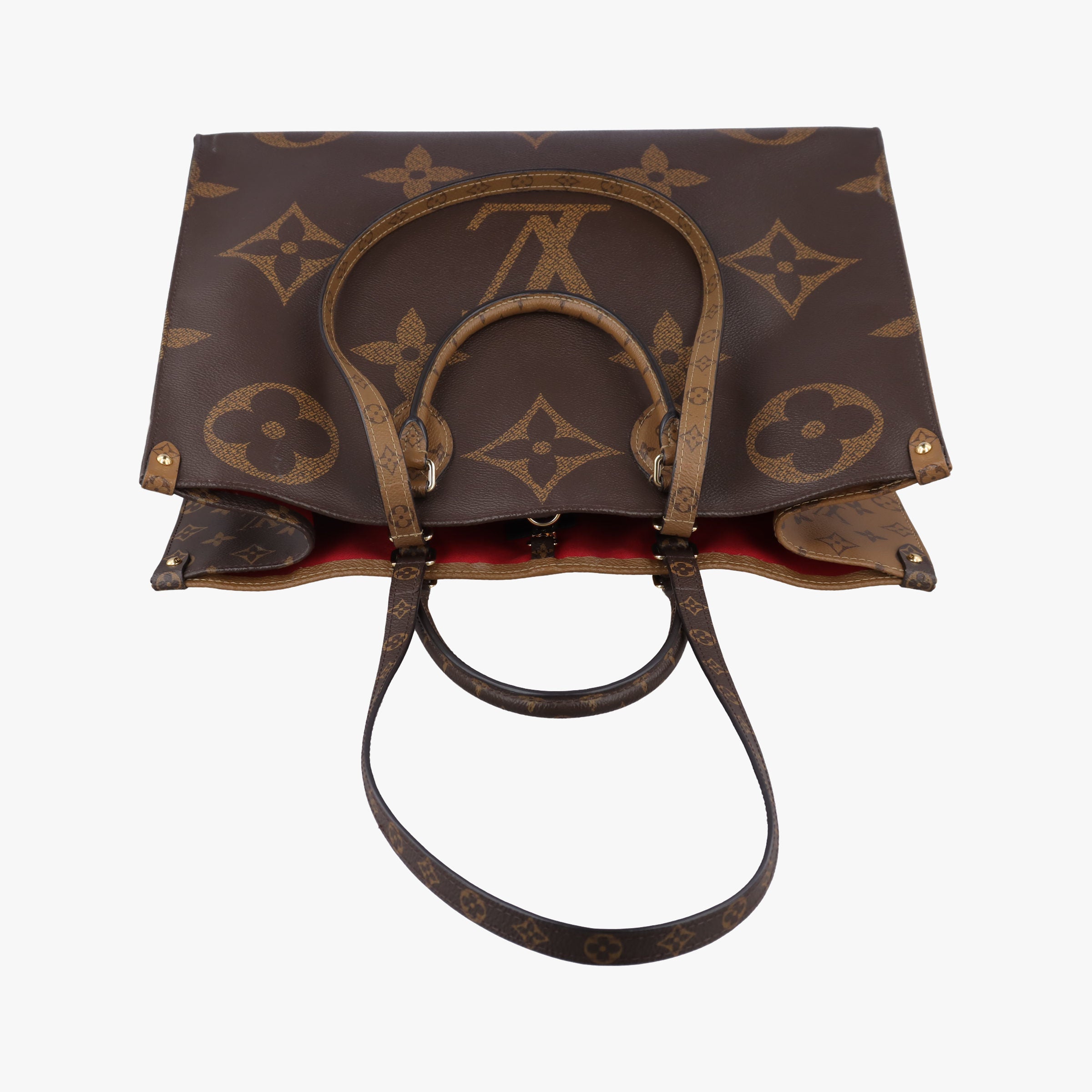 Pre-owned Louis Vuitton On the Go GM Brown Monogram Canvas M45320 shoulderbag | stylenewstar