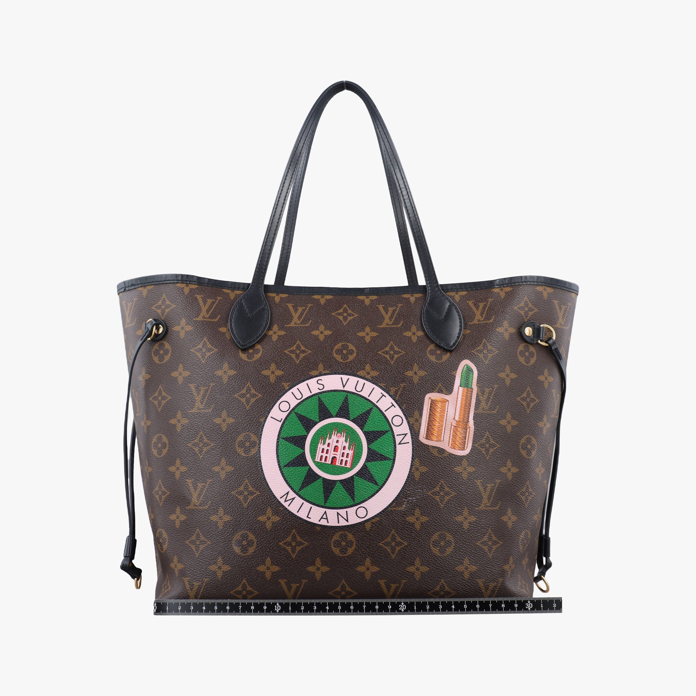 Vintage Louis Vuitton World Tour Neverfull MM Monogram Brown Monogram Canvas M42844 shoulderbag | stylenewstar