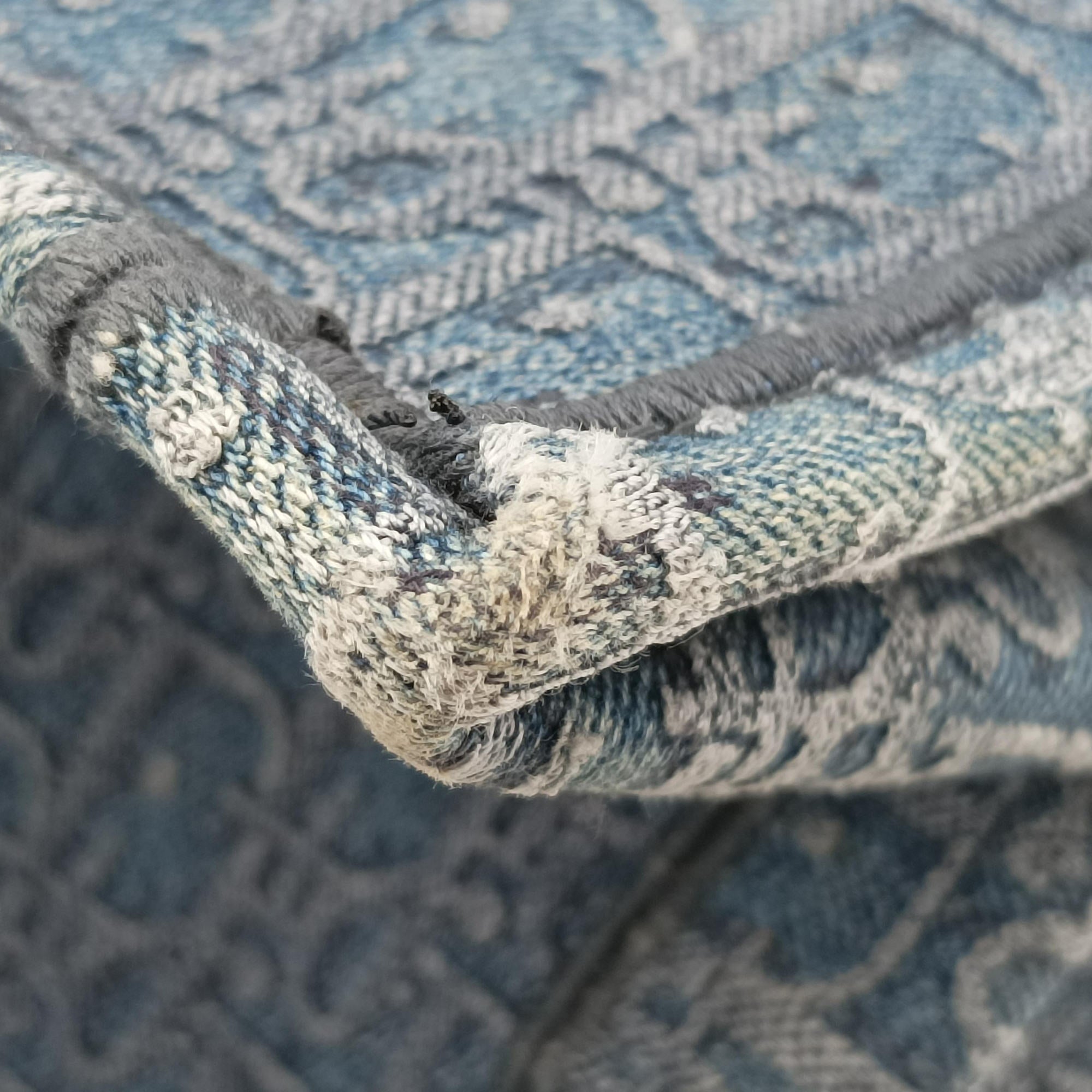 Secondhand Christian Dior BOOK TOTE Navy Denim  handbag | stylenewstar