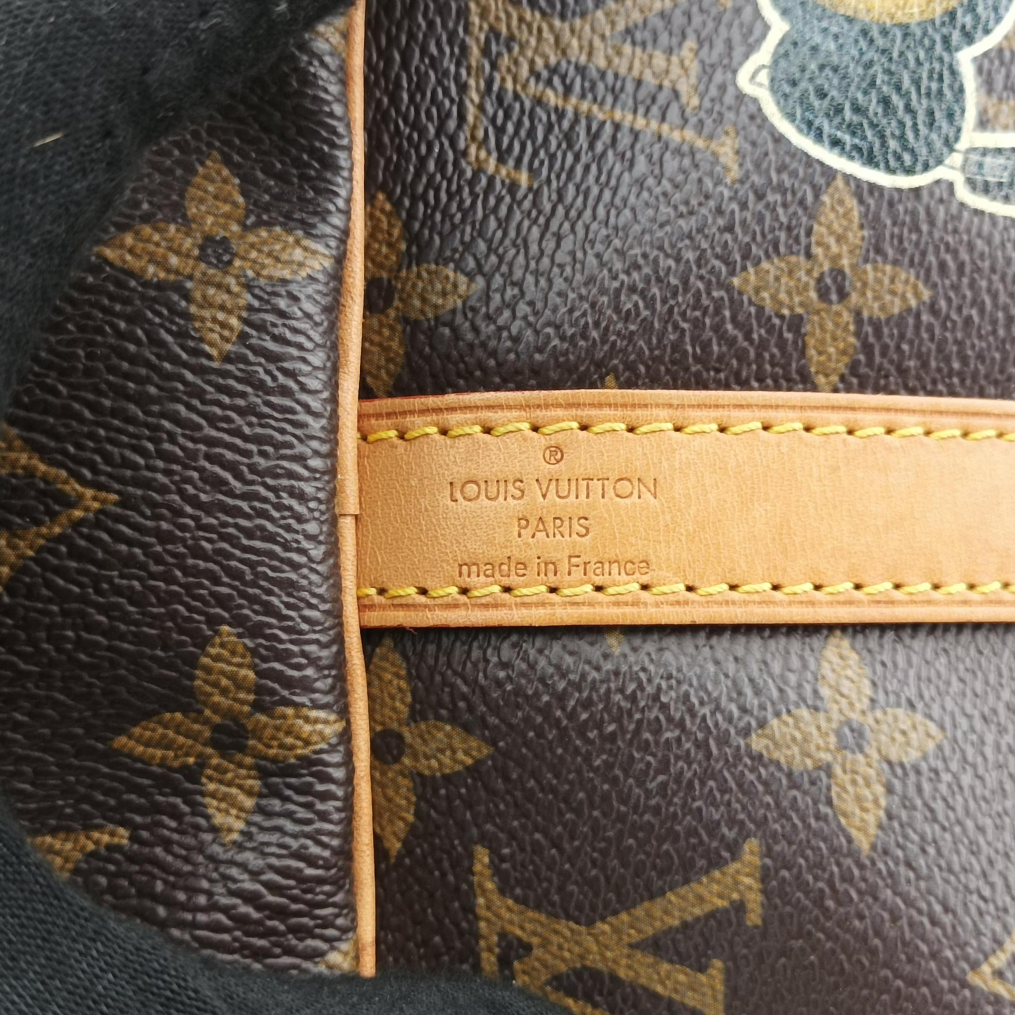Pre-owned Louis Vuitton World Tour Edition Speedy Bandouliere 30 Brown×multi Monogram Canvas  shoulderbag | stylenewstar