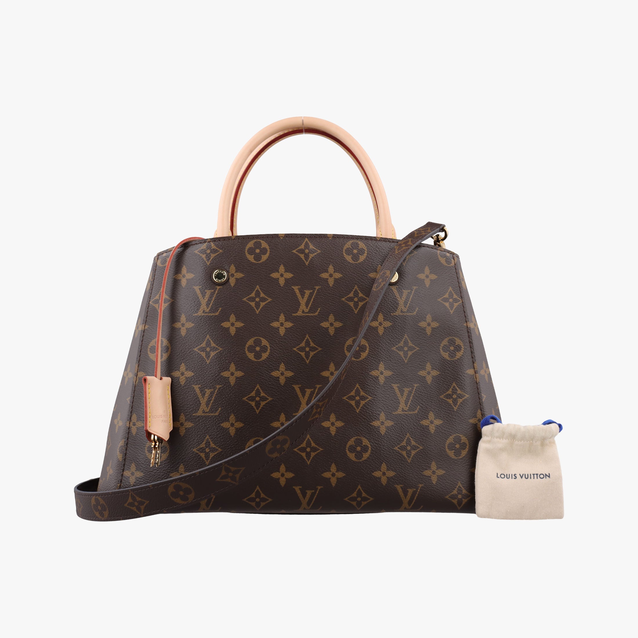 Vintage Louis Vuitton Montaigne MM Brown Monogram Canvas M41056 shoulderbag | stylenewstar