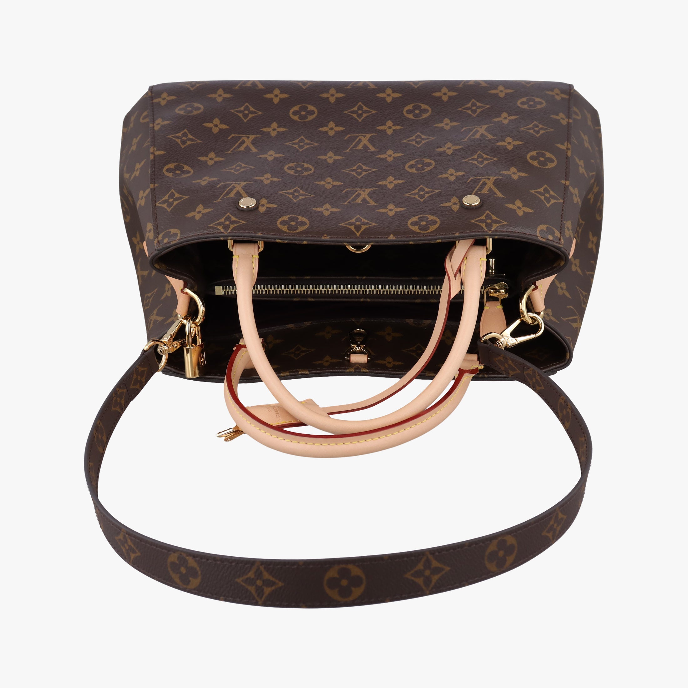 Vintage Louis Vuitton Montaigne MM Brown Monogram Canvas M41056 shoulderbag | stylenewstar