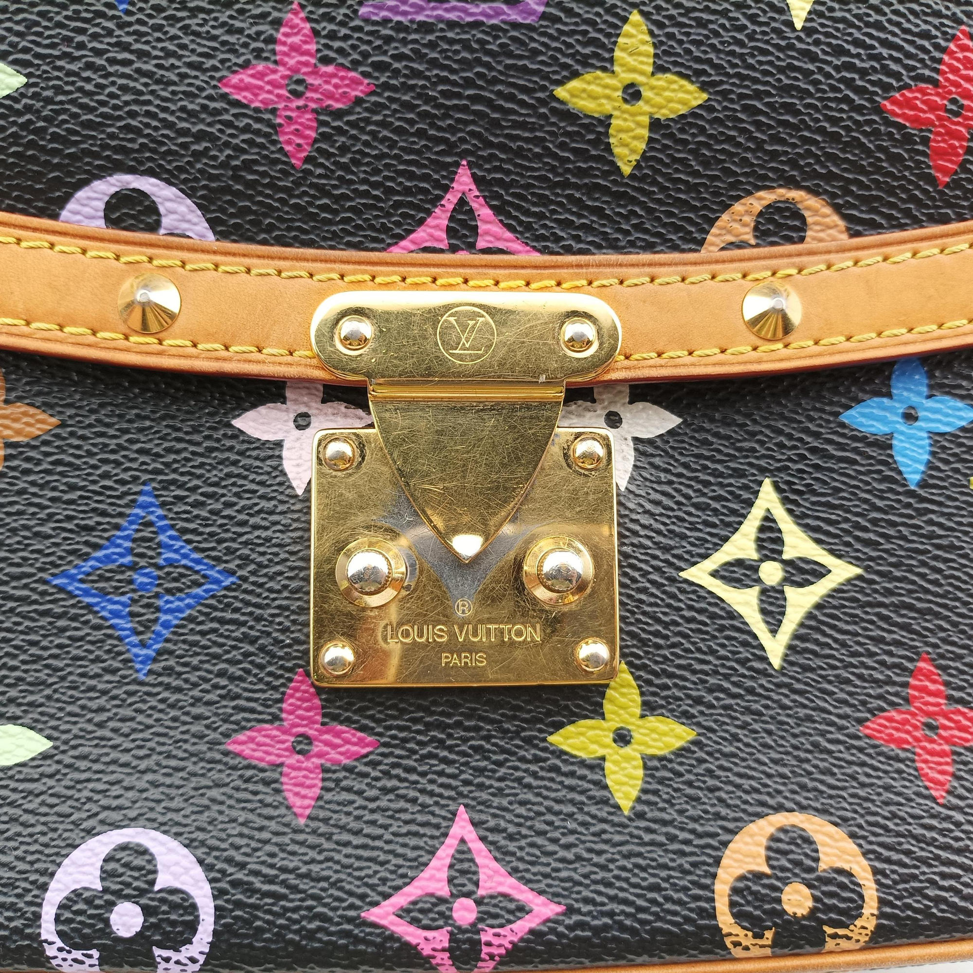 Secondhand Louis Vuitton Sologne Noir Monogram Multicolor M92639 shoulderbag | stylenewstar