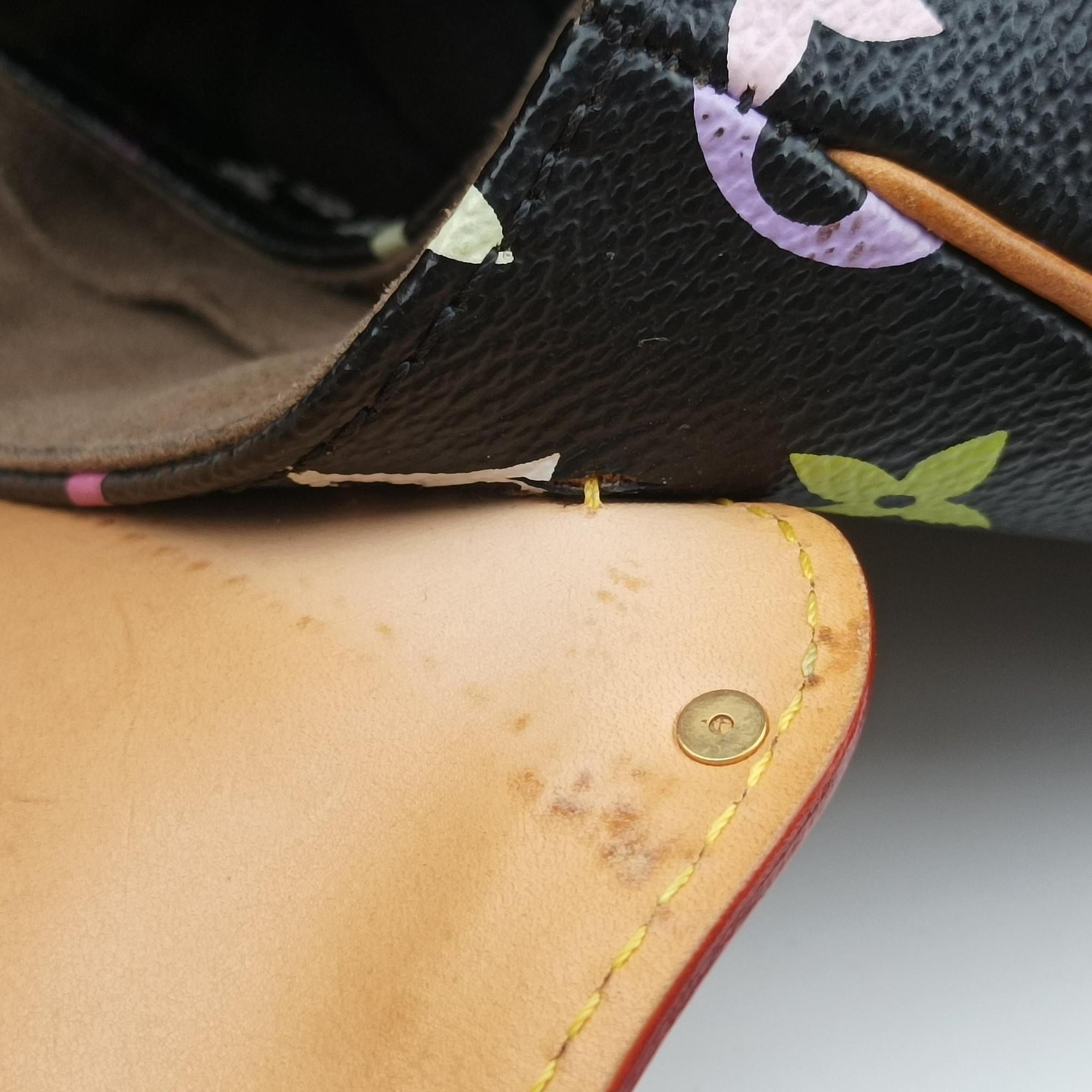 Secondhand Louis Vuitton Sologne Noir Monogram Multicolor M92639 shoulderbag | stylenewstar