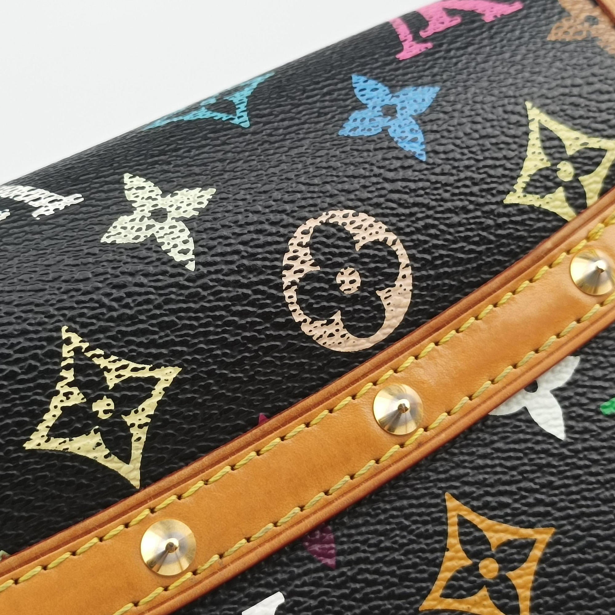 Secondhand Louis Vuitton Sologne Noir Monogram Multicolor M92639 shoulderbag | stylenewstar