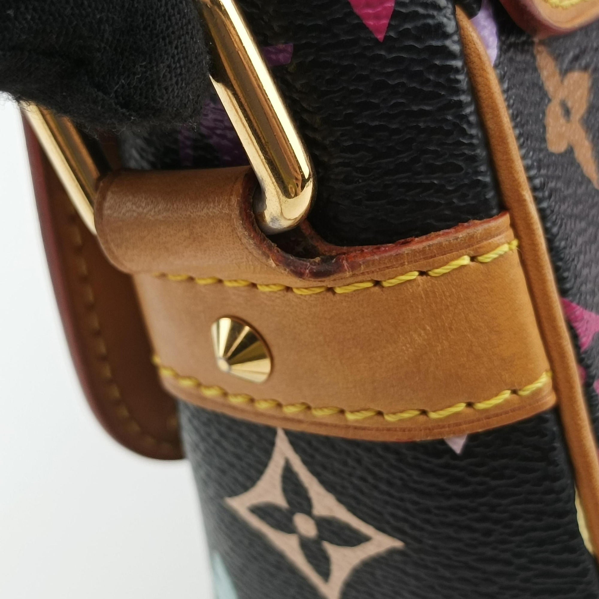 Secondhand Louis Vuitton Sologne Noir Monogram Multicolor M92639 shoulderbag | stylenewstar