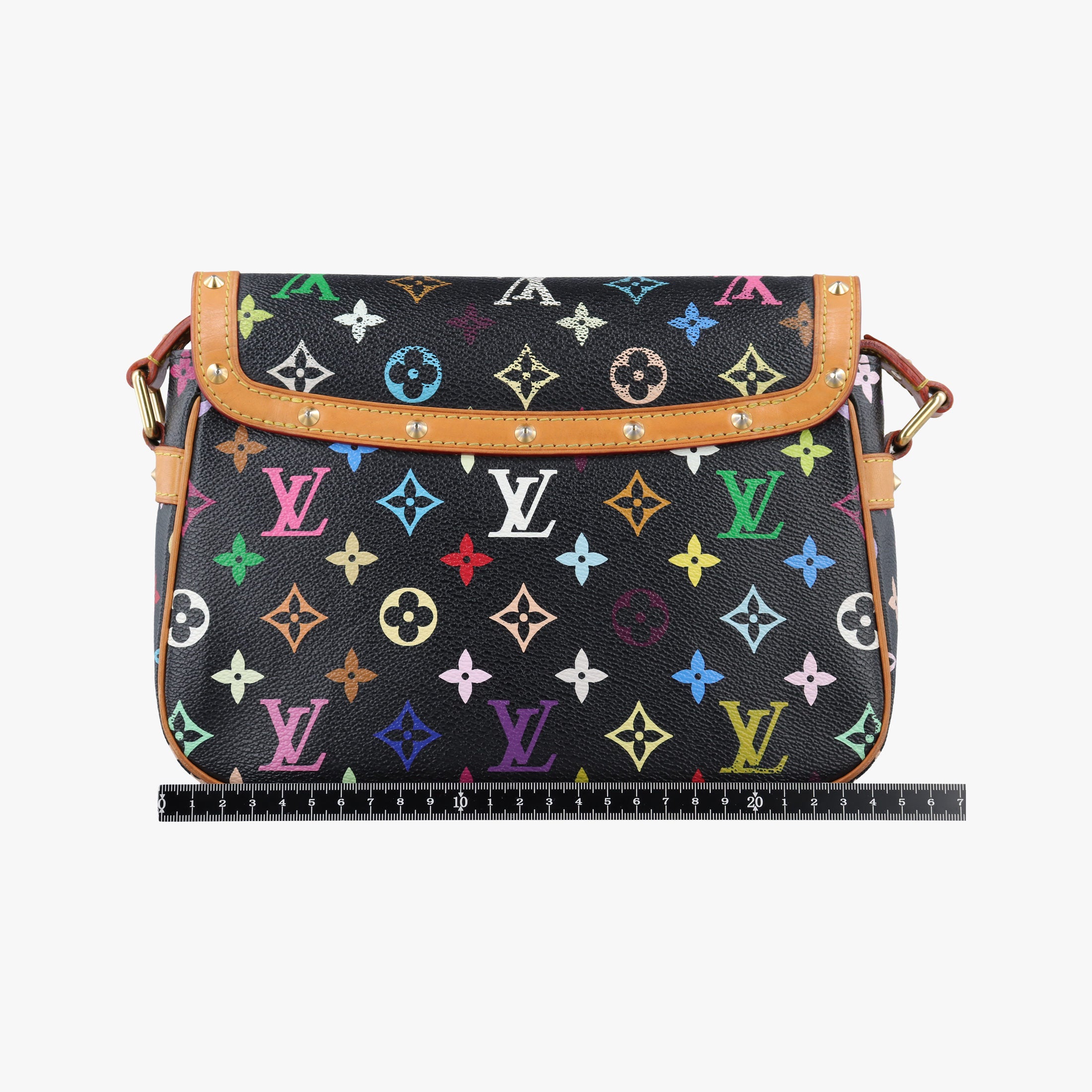 Secondhand Louis Vuitton Sologne Noir Monogram Multicolor M92639 shoulderbag | stylenewstar