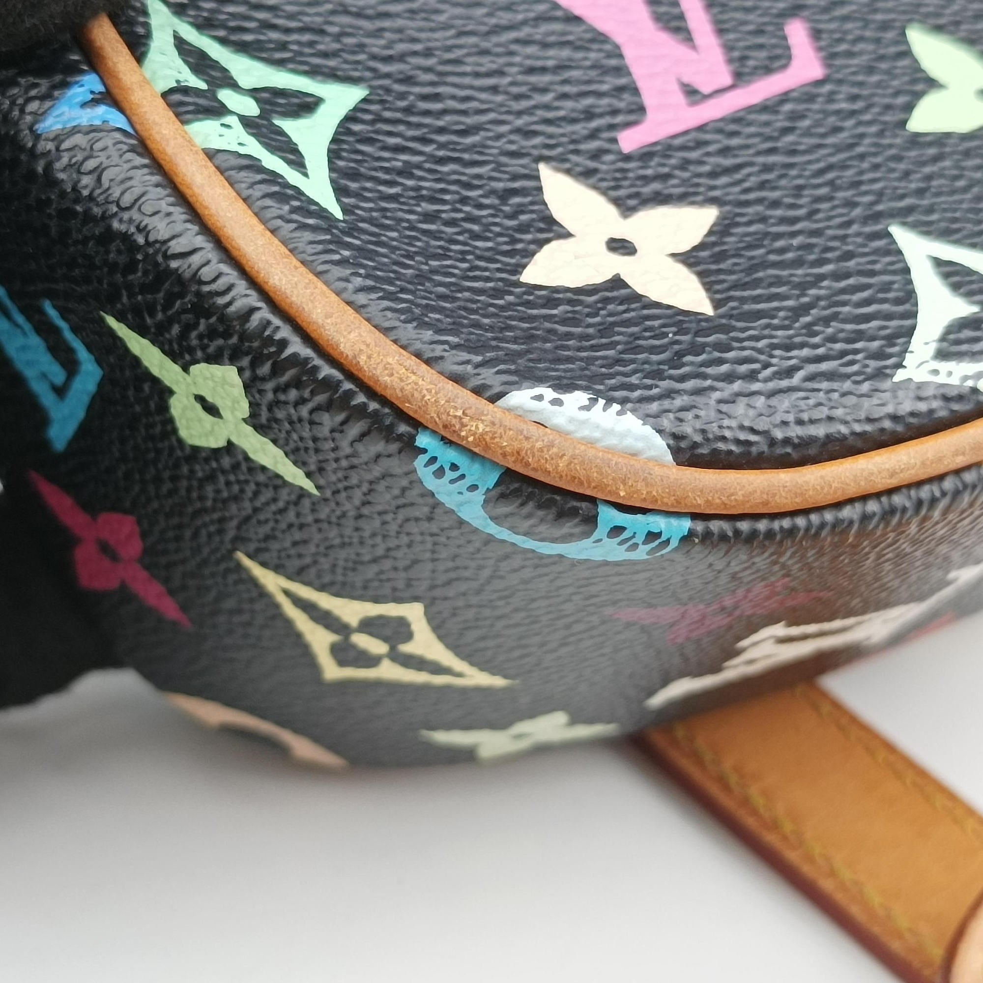 Secondhand Louis Vuitton Sologne Noir Monogram Multicolor M92639 shoulderbag | stylenewstar