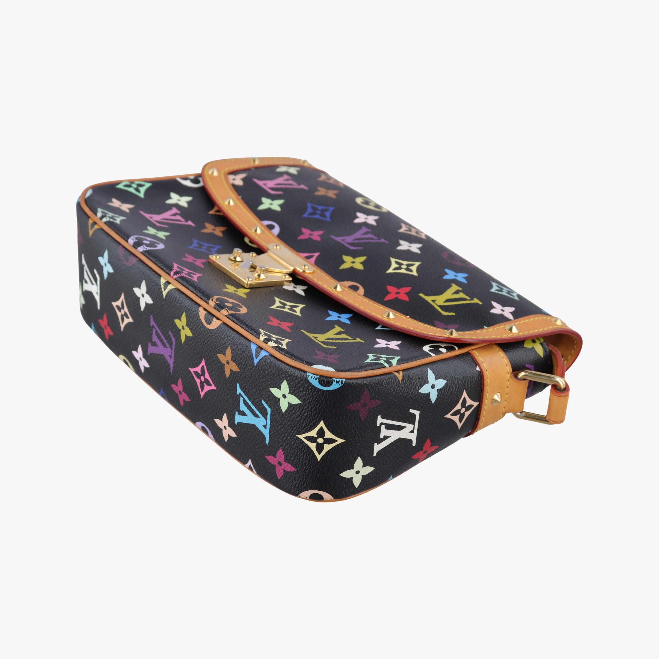 Secondhand Louis Vuitton Sologne Noir Monogram Multicolor M92639 shoulderbag | stylenewstar