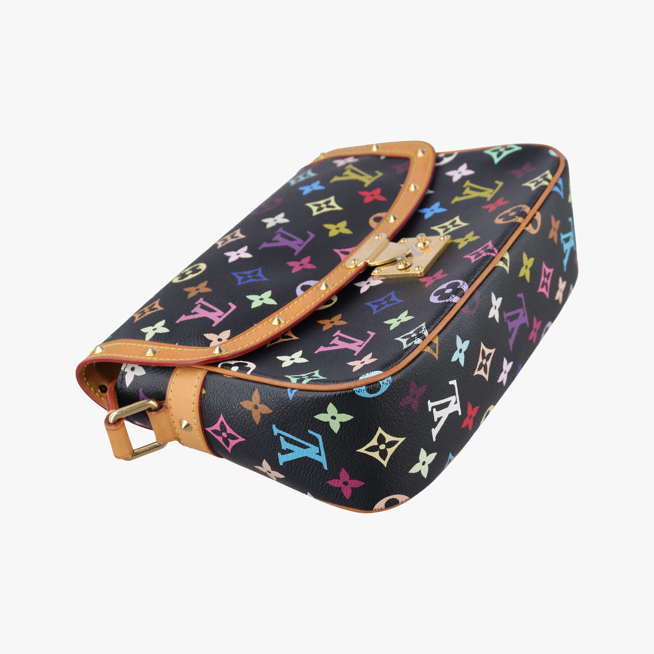 Secondhand Louis Vuitton Sologne Noir Monogram Multicolor M92639 shoulderbag | stylenewstar
