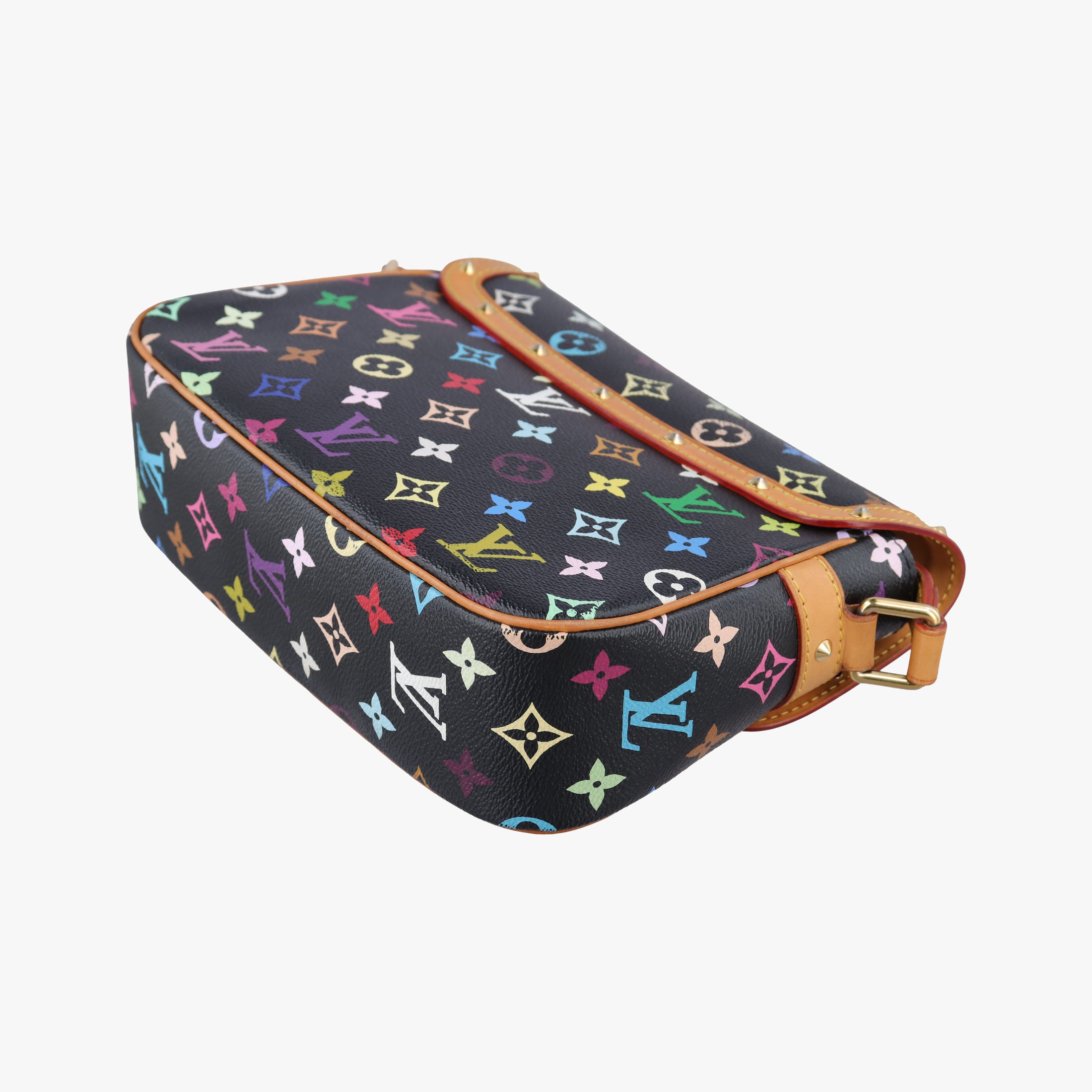 Secondhand Louis Vuitton Sologne Noir Monogram Multicolor M92639 shoulderbag | stylenewstar