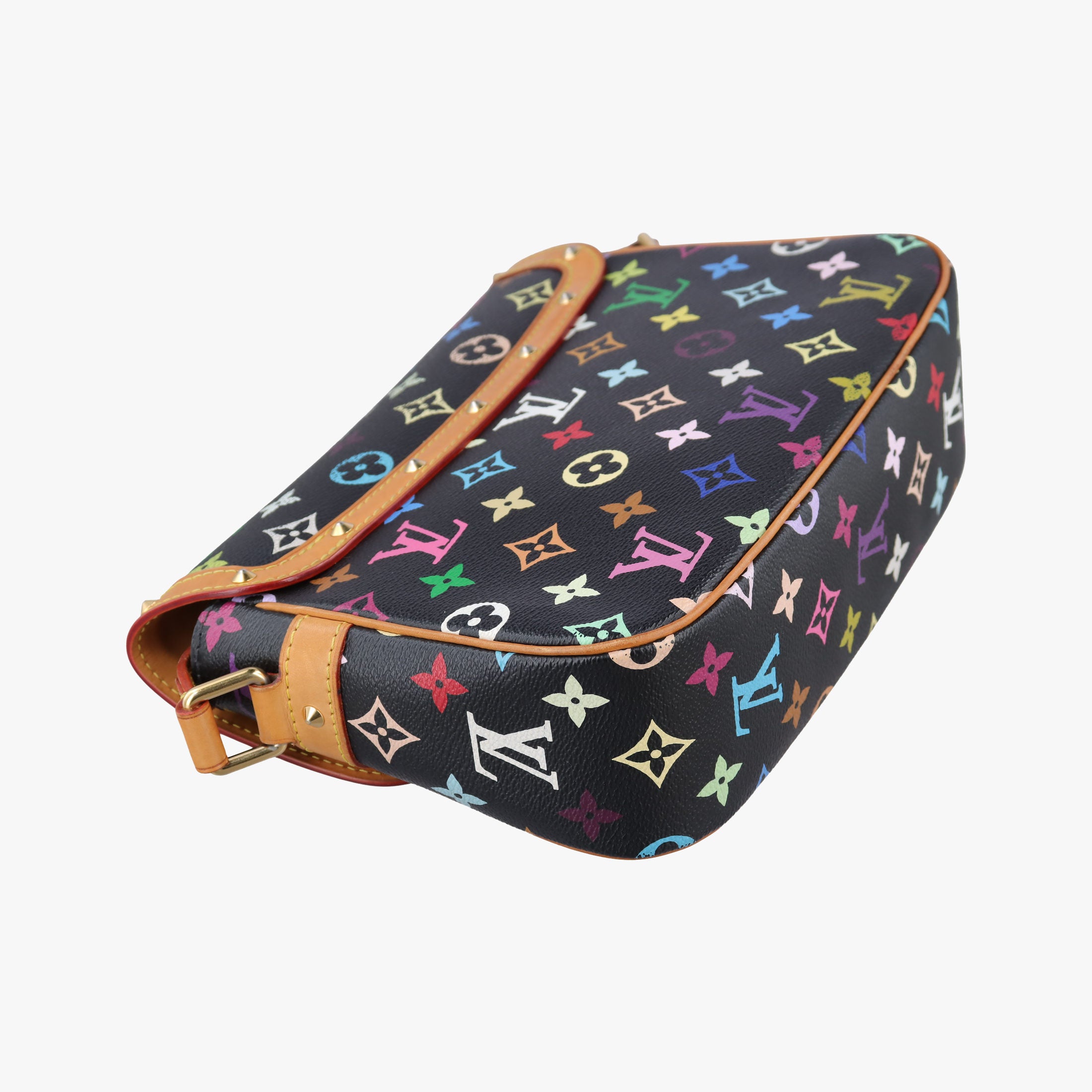 Secondhand Louis Vuitton Sologne Noir Monogram Multicolor M92639 shoulderbag | stylenewstar