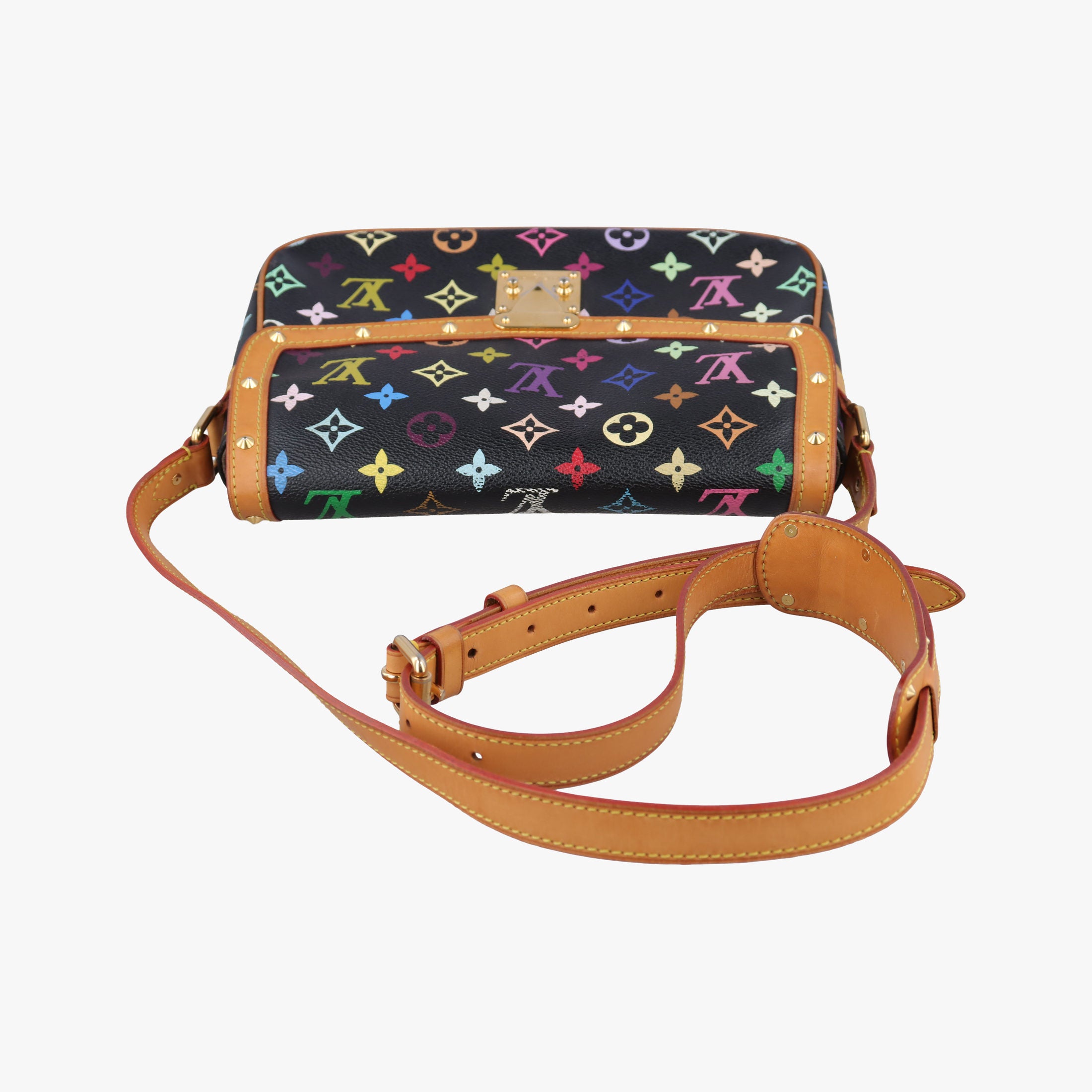 Secondhand Louis Vuitton Sologne Noir Monogram Multicolor M92639 shoulderbag | stylenewstar