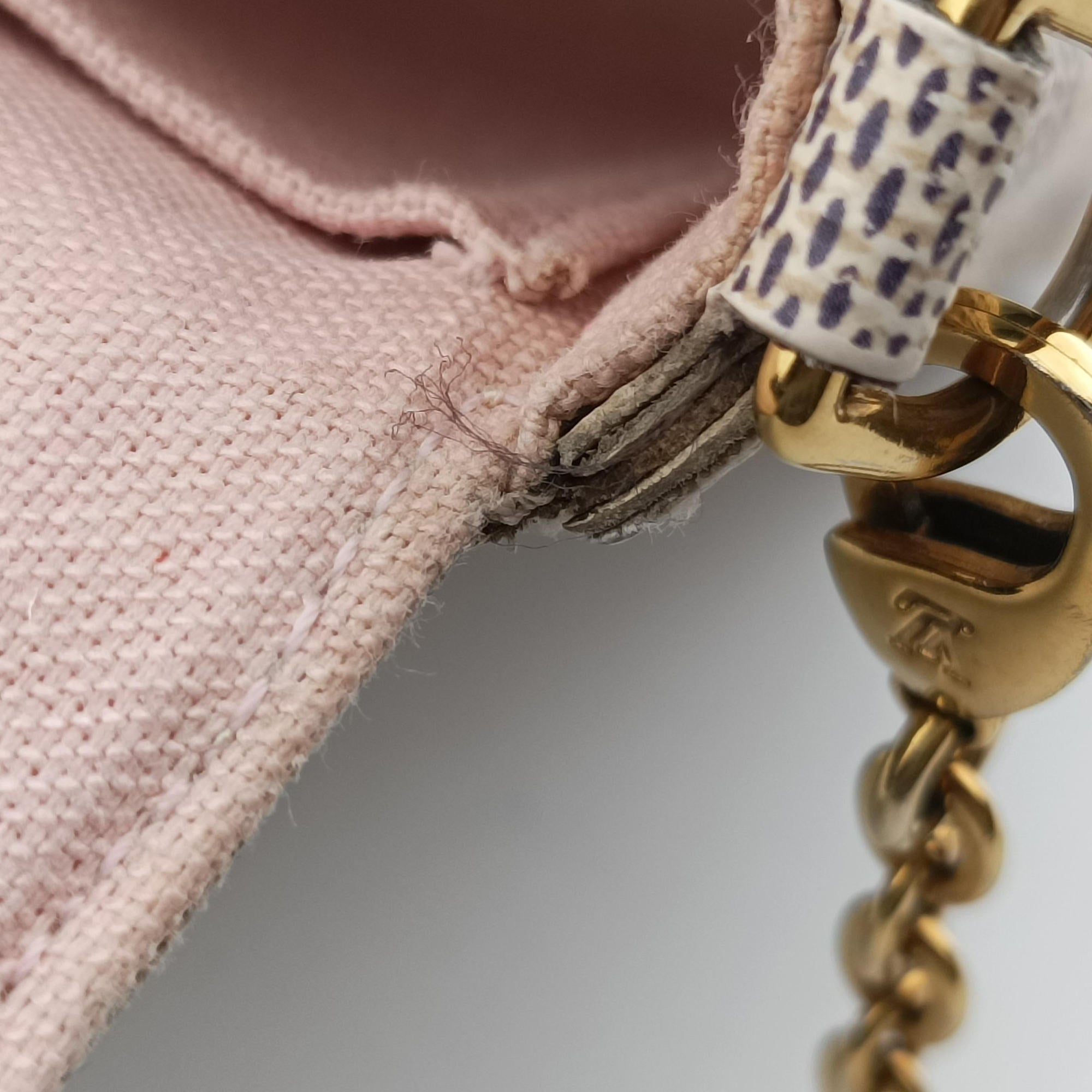 Vintage Louis Vuitton Pochette FéLICIE Azur Damier Canvas N63106 shoulderbag | stylenewstar