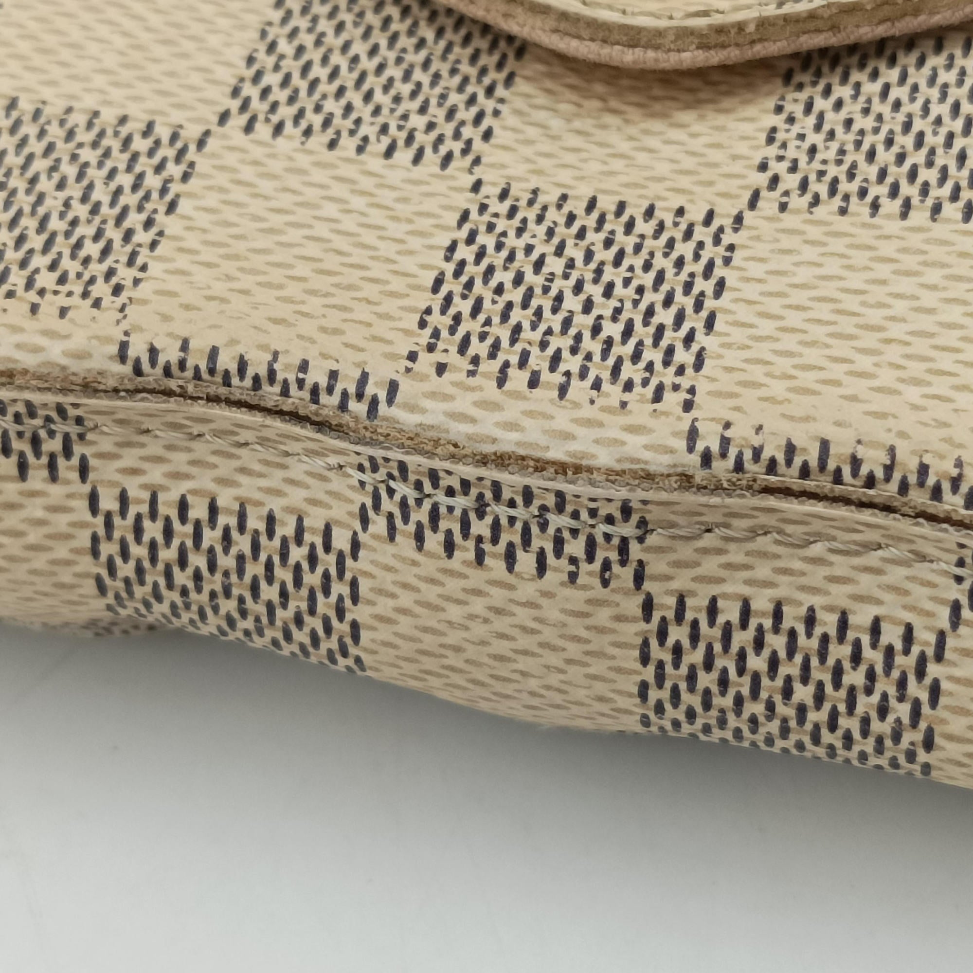 Vintage Louis Vuitton Pochette FéLICIE Azur Damier Canvas N63106 shoulderbag | stylenewstar