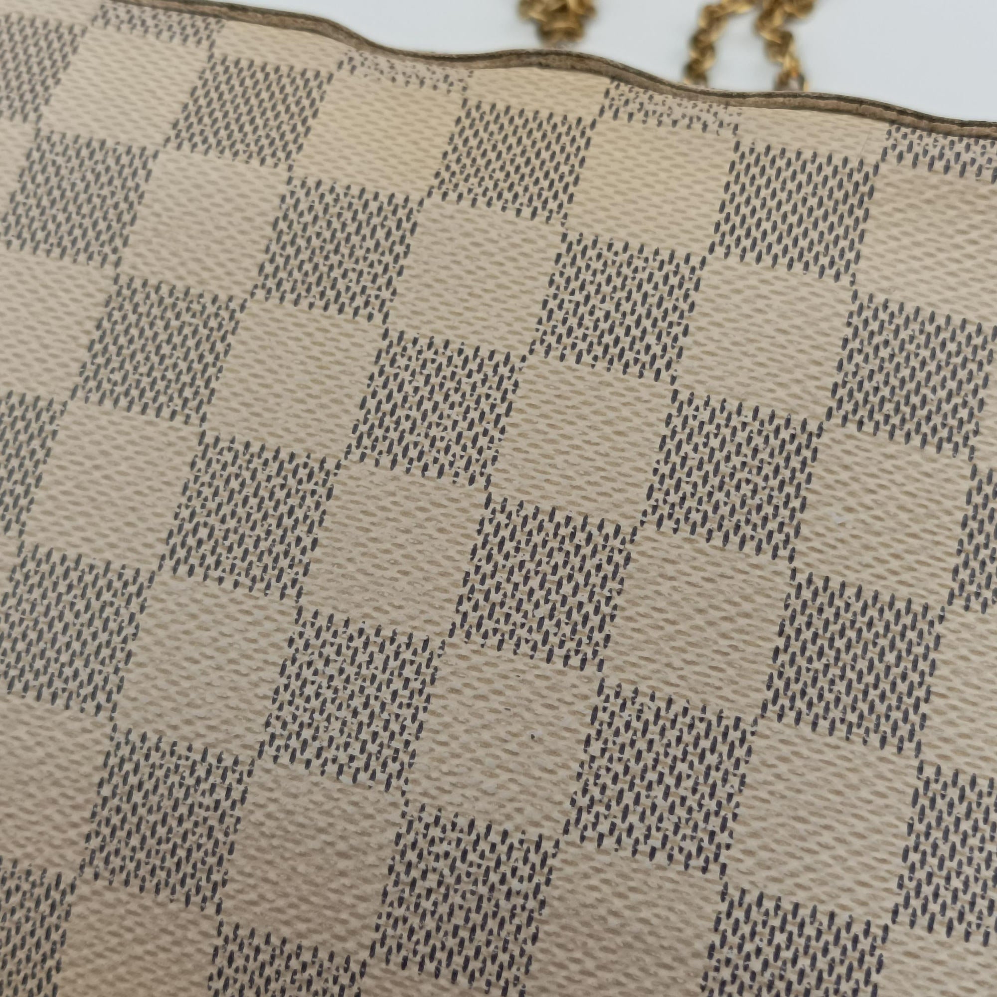 Vintage Louis Vuitton Pochette FéLICIE Azur Damier Canvas N63106 shoulderbag | stylenewstar