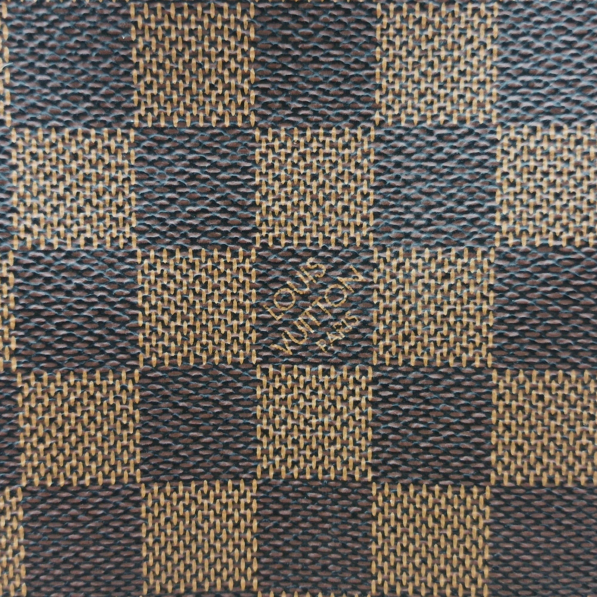 Pre-owned Louis Vuitton Cabas Bobur EBENE Damier Canvas N52006 handbag | stylenewstar