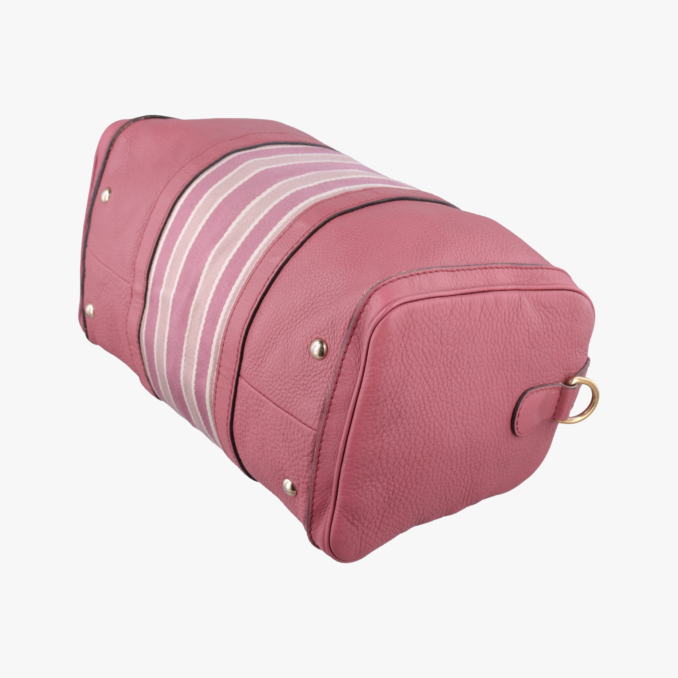 Pre-owned Gucci Sherry Line Pink Leather 247205 shoulderbag | stylenewstar