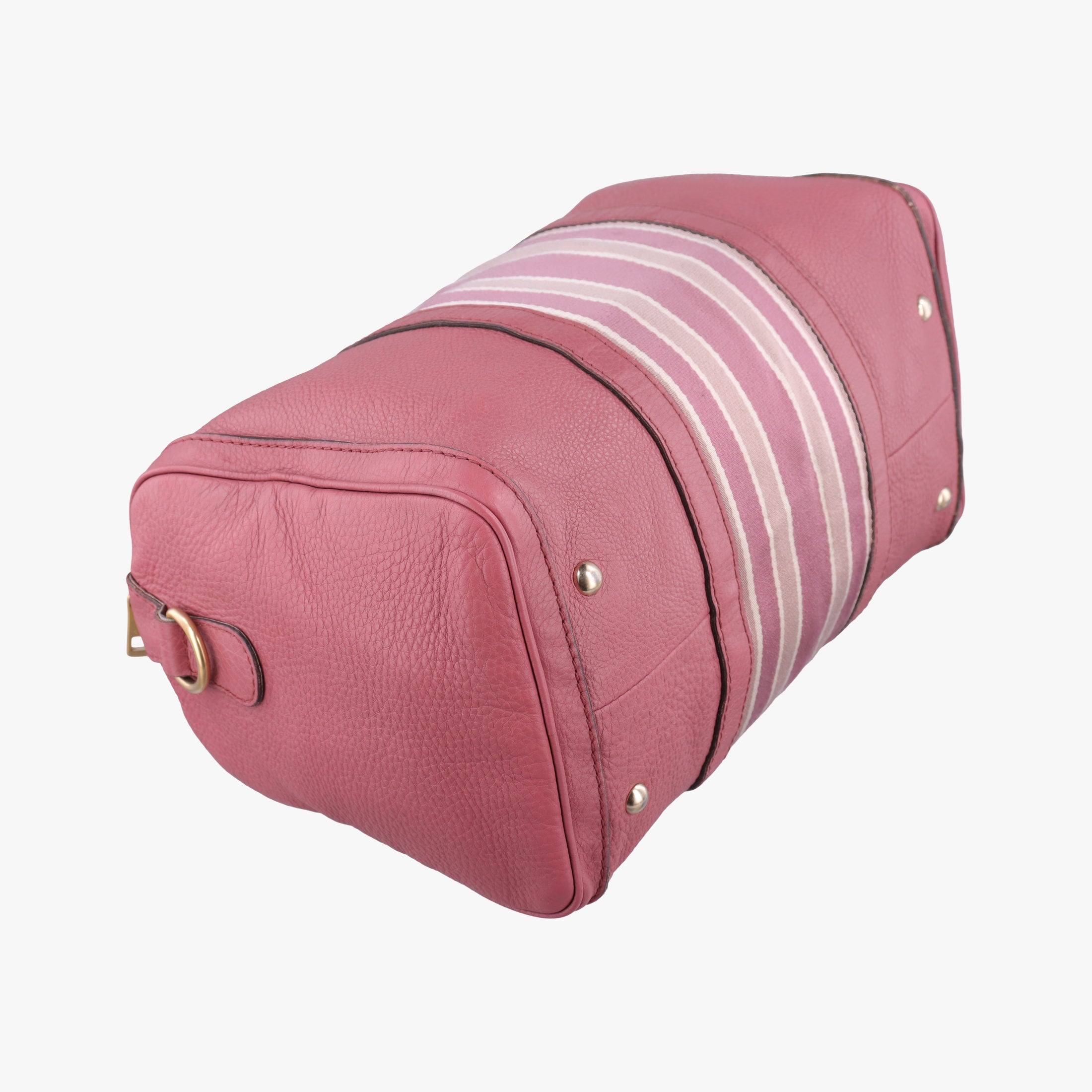 Pre-owned Gucci Sherry Line Pink Leather 247205 shoulderbag | stylenewstar