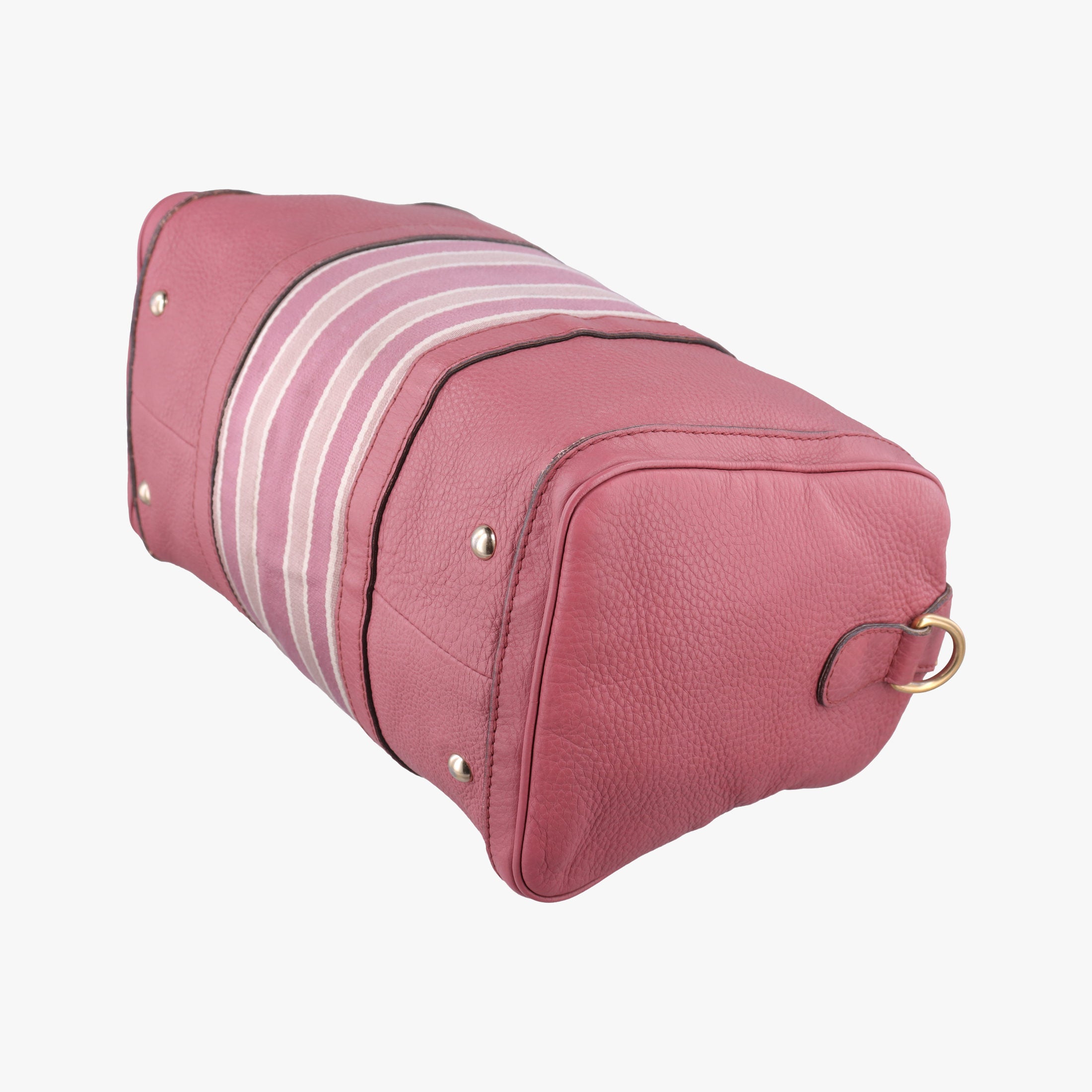 Pre-owned Gucci Sherry Line Pink Leather 247205 shoulderbag | stylenewstar