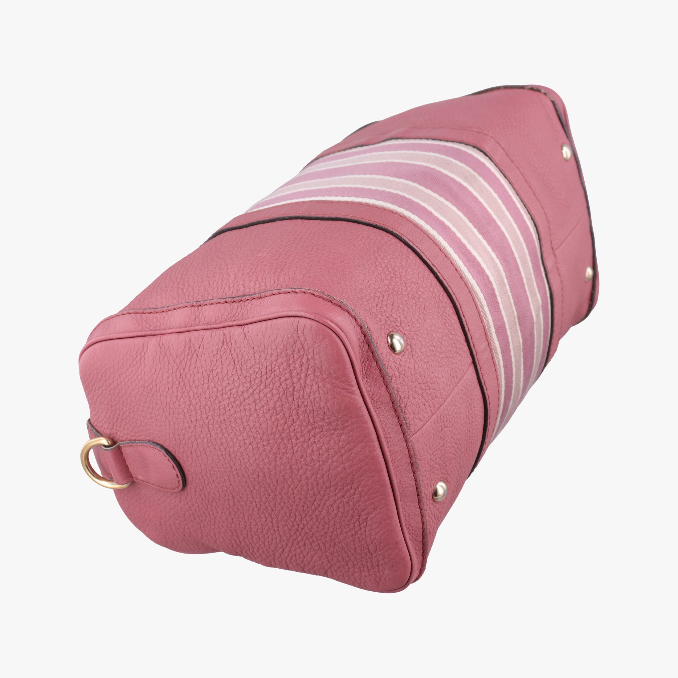 Pre-owned Gucci Sherry Line Pink Leather 247205 shoulderbag | stylenewstar