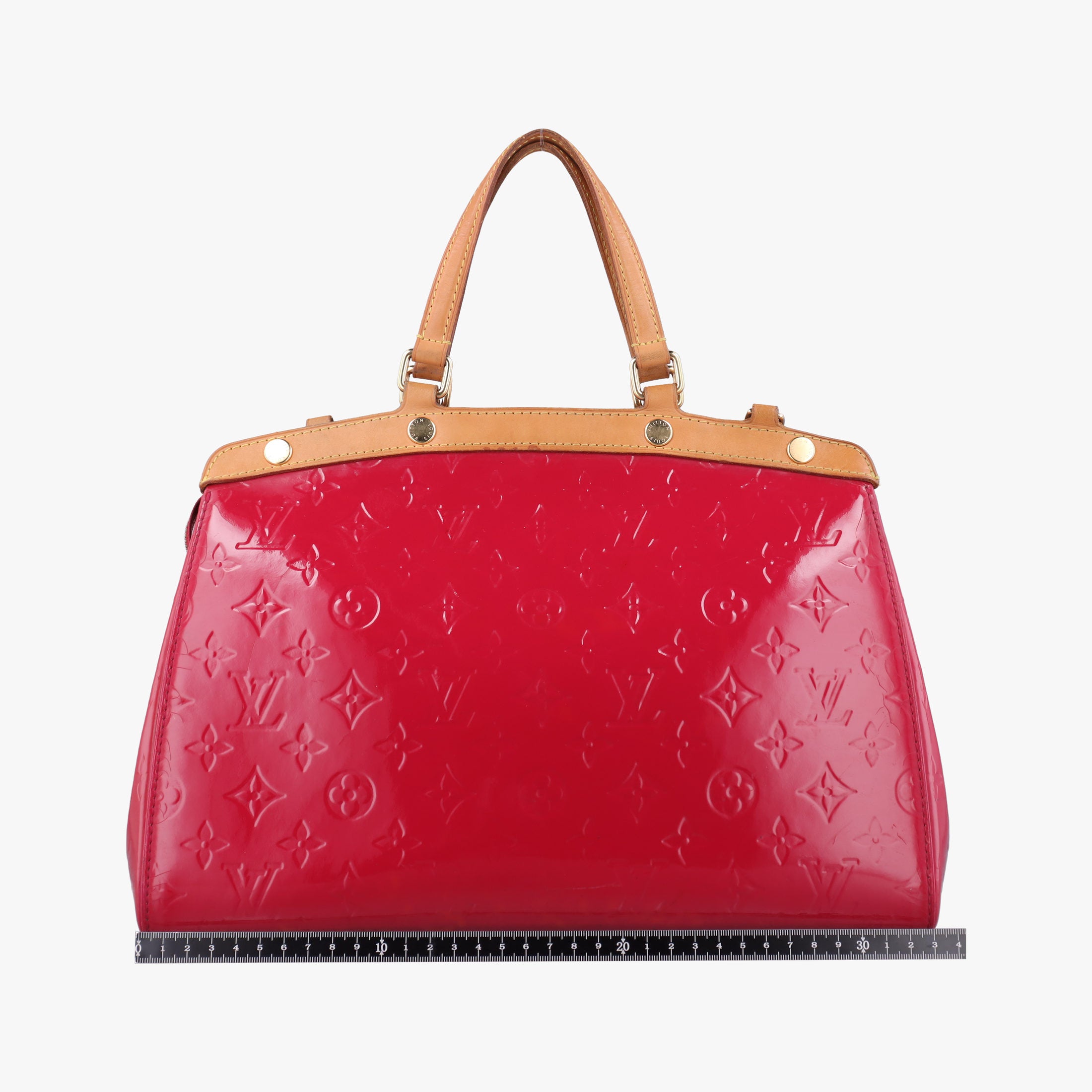 Pre-owned Louis Vuitton Brea MM ROSE INDIEN Vernis M91798 shoulderbag | stylenewstar