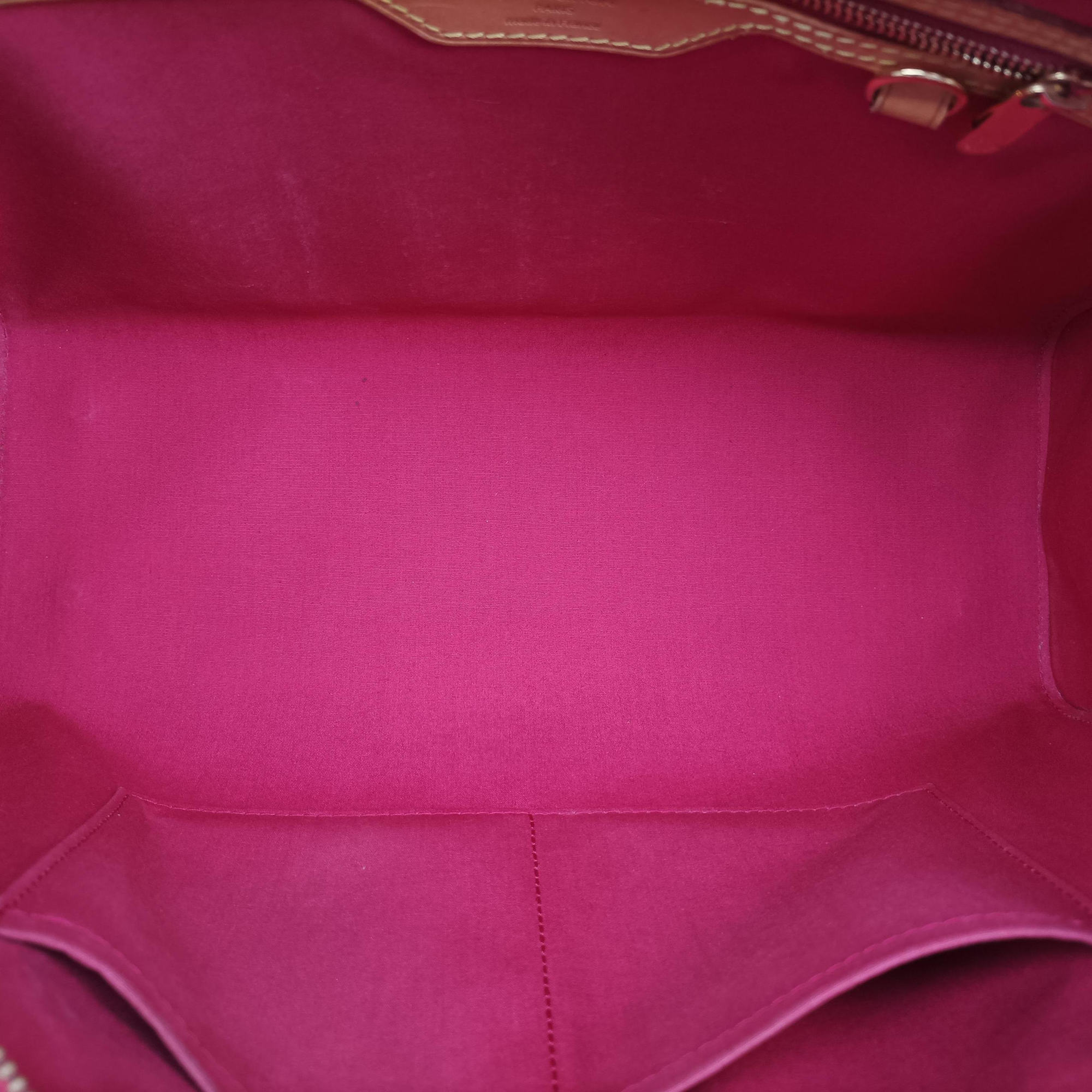 Pre-owned Louis Vuitton Brea MM ROSE INDIEN Vernis M91798 shoulderbag | stylenewstar