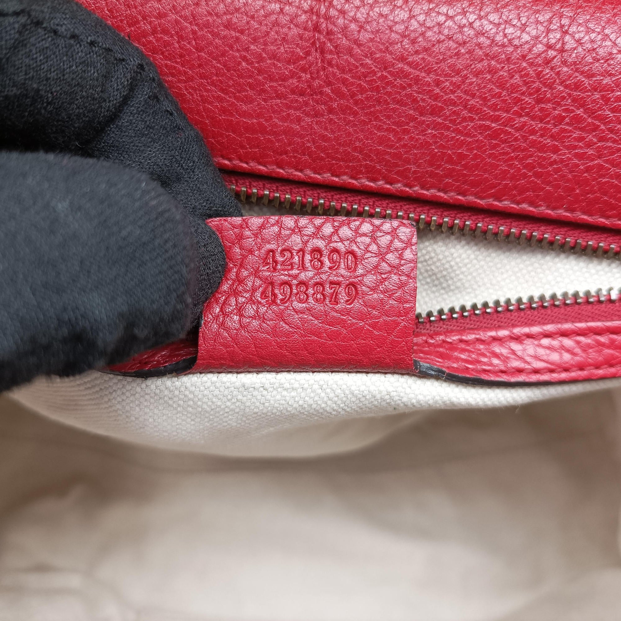 Vintage Gucci GG Marmont Red Leather 421890 shoulderbag | stylenewstar