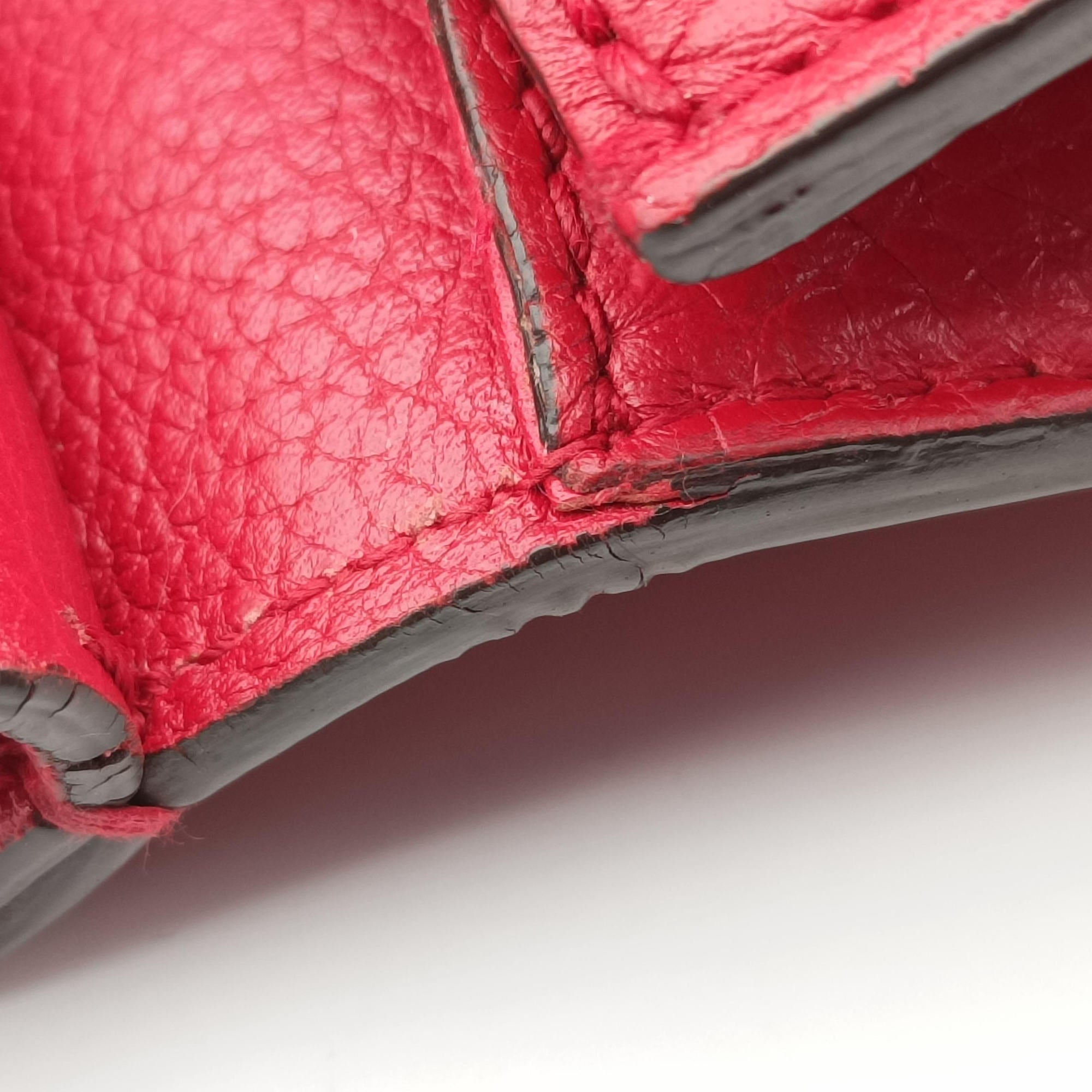 Vintage Gucci GG Marmont Red Leather 421890 shoulderbag | stylenewstar