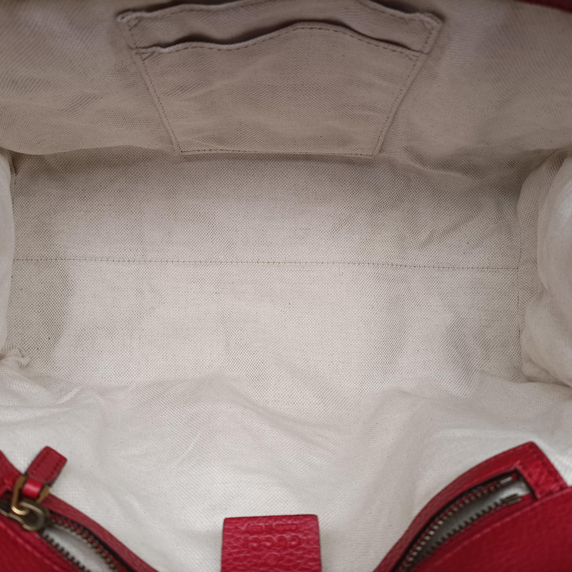 Vintage Gucci GG Marmont Red Leather 421890 shoulderbag | stylenewstar