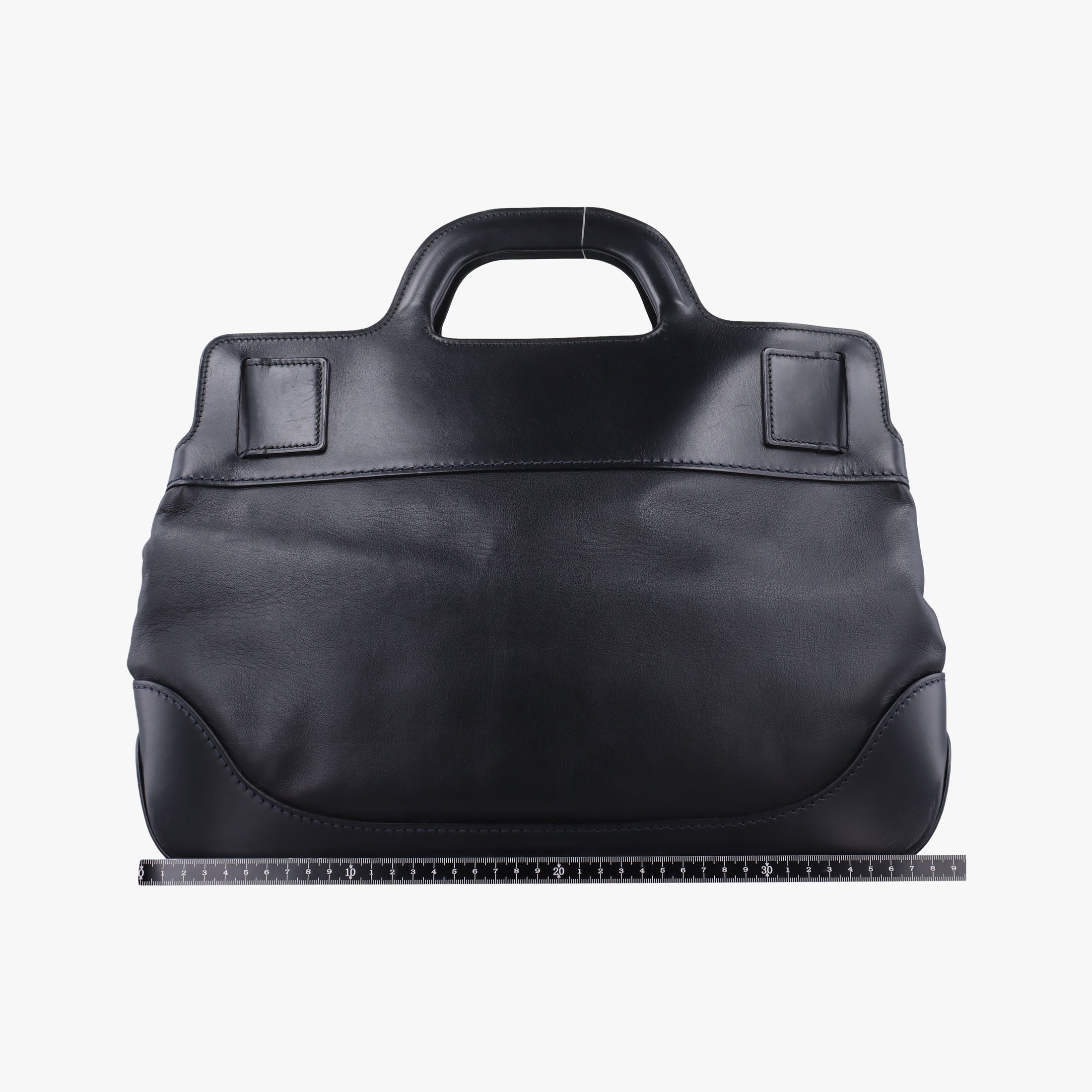 Pre-owned Ferragamo Wanda Black Leather  shoulderbag | stylenewstar
