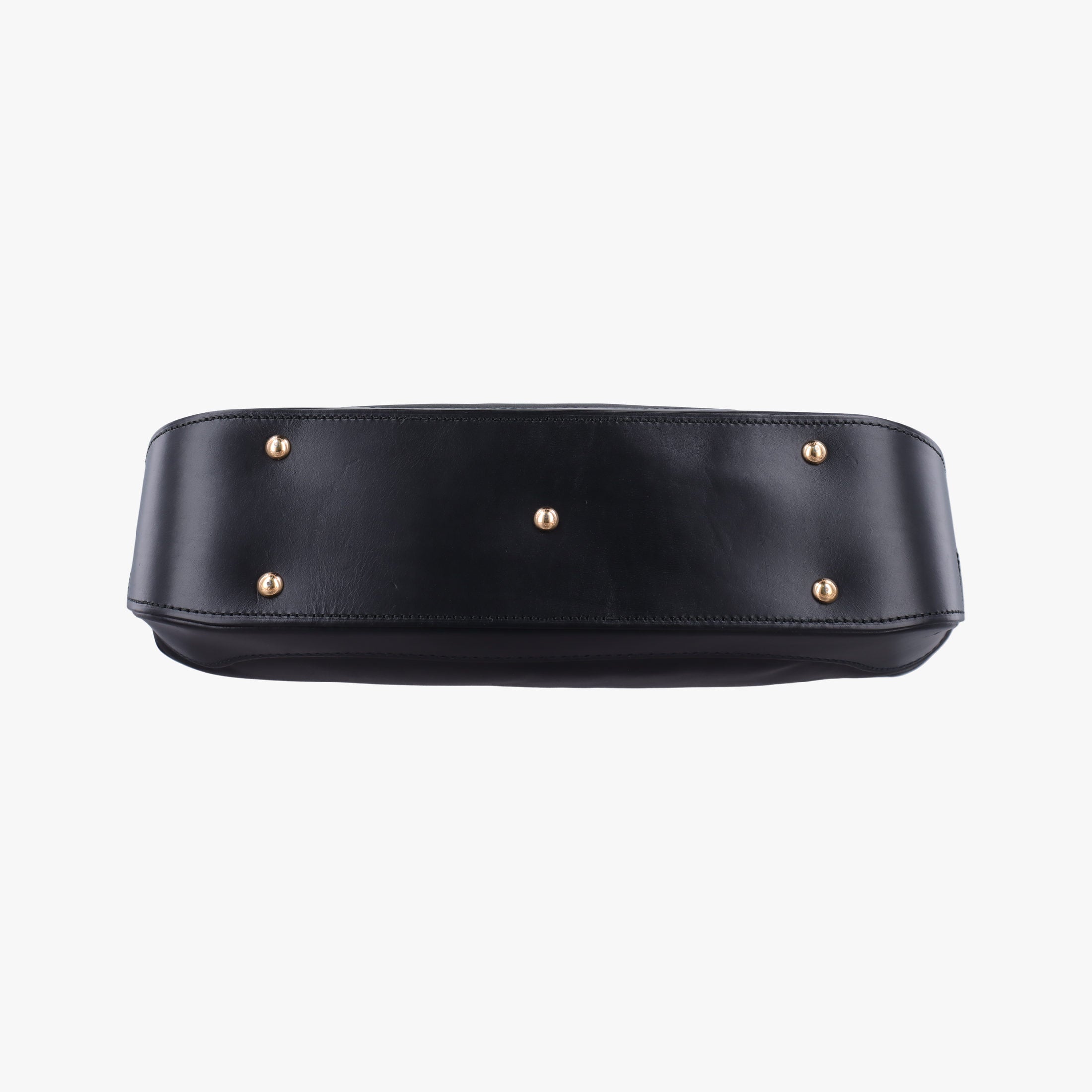 Pre-owned Ferragamo Wanda Black Leather  shoulderbag | stylenewstar