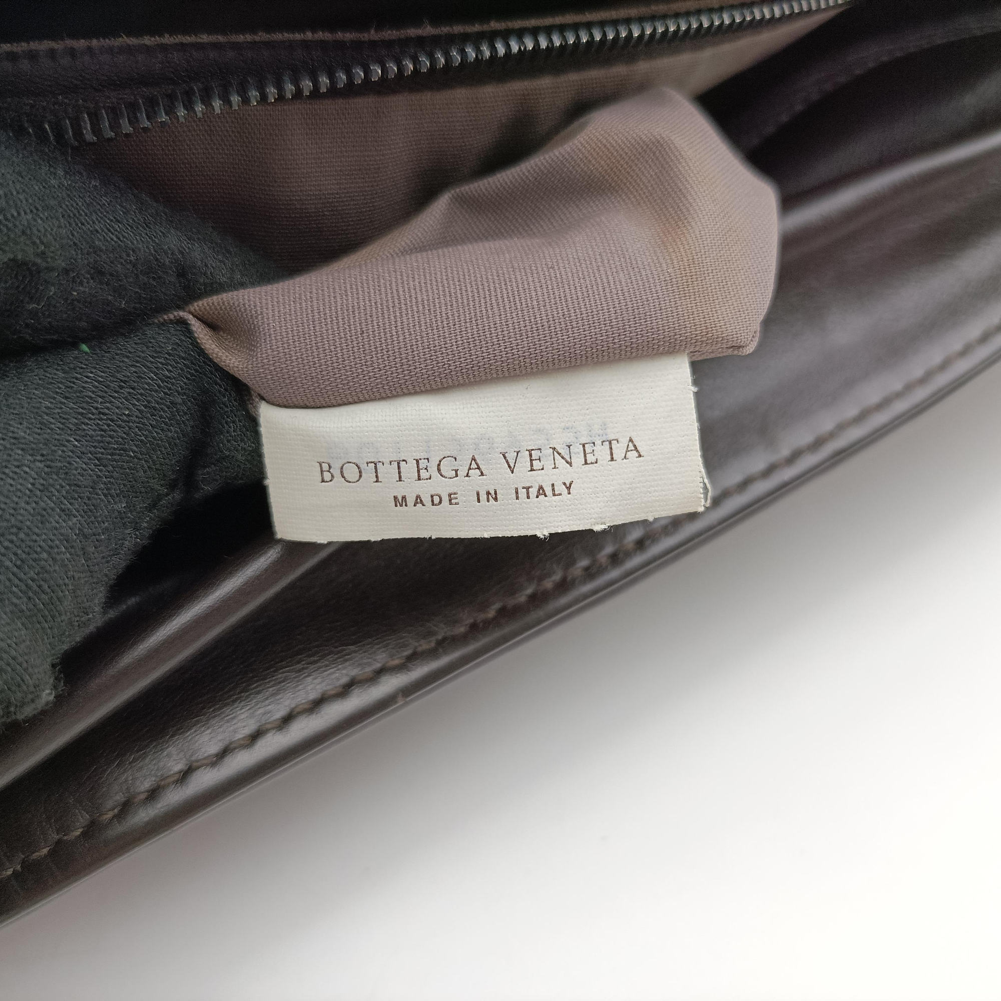 Pre-owned Bottega Veneta Intrecciato Brown lambskin  handbag | stylenewstar
