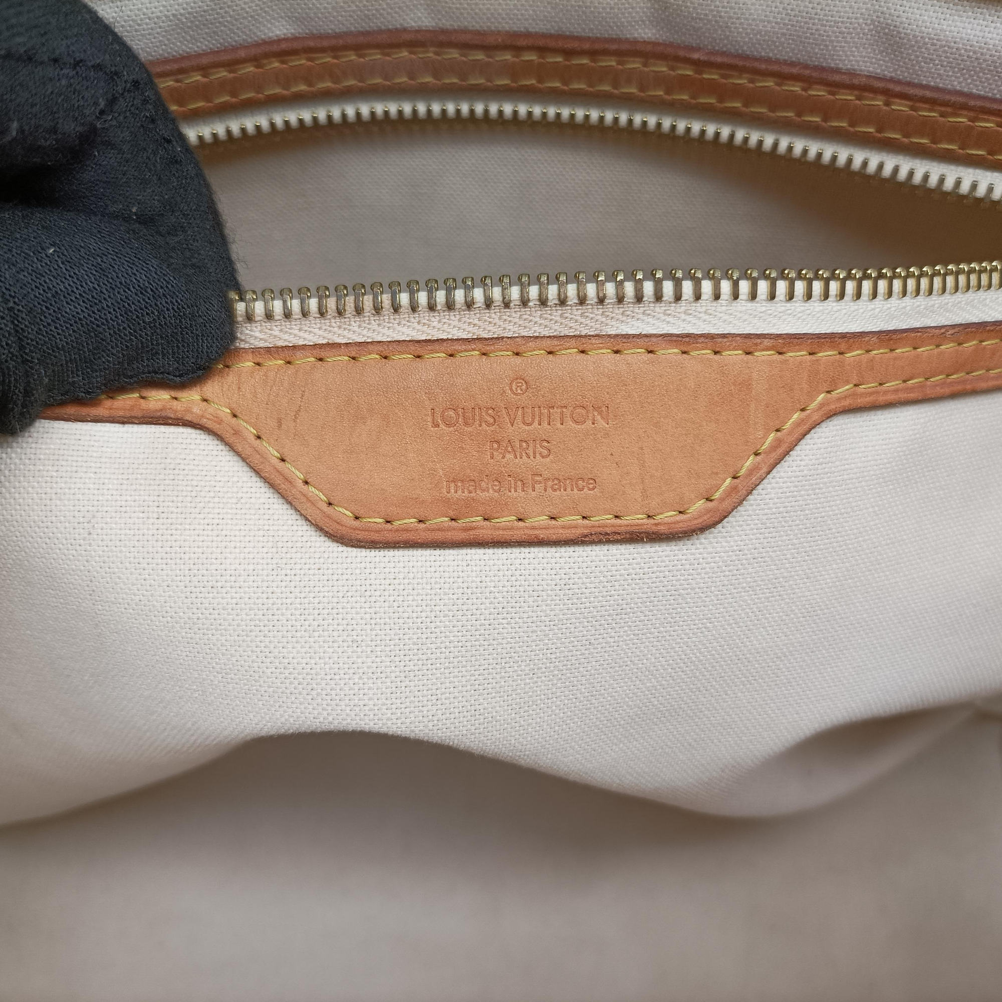 Pre-owned Louis Vuitton Plein Soleil Cabas PM AZUR Damier Canvas N41179 handbag | stylenewstar