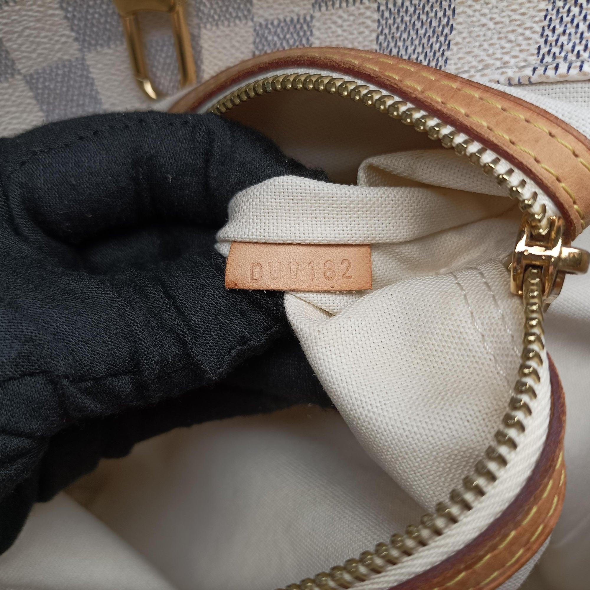 Pre-owned Louis Vuitton Plein Soleil Cabas PM AZUR Damier Canvas N41179 handbag | stylenewstar