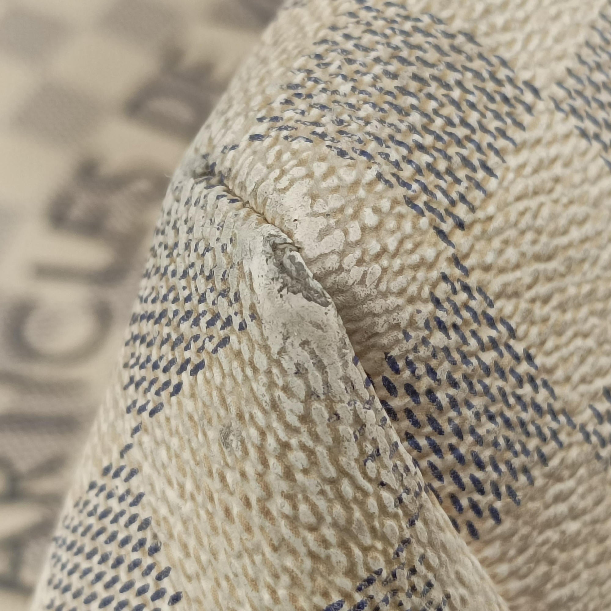 Pre-owned Louis Vuitton Plein Soleil Cabas PM AZUR Damier Canvas N41179 handbag | stylenewstar