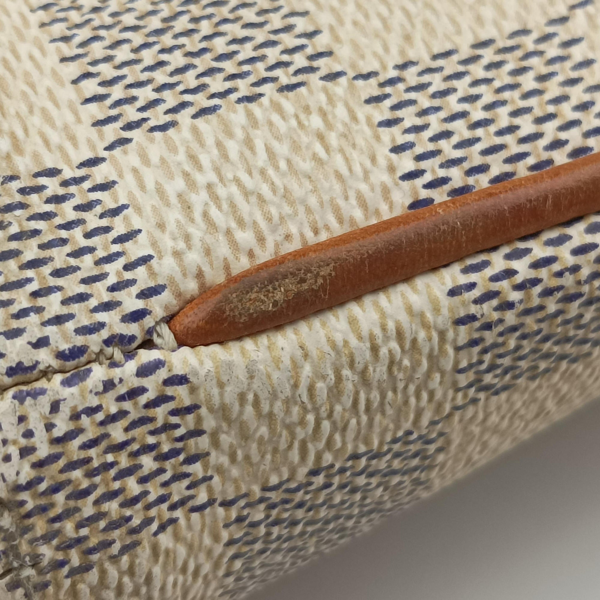 Pre-owned Louis Vuitton Plein Soleil Cabas PM AZUR Damier Canvas N41179 handbag | stylenewstar