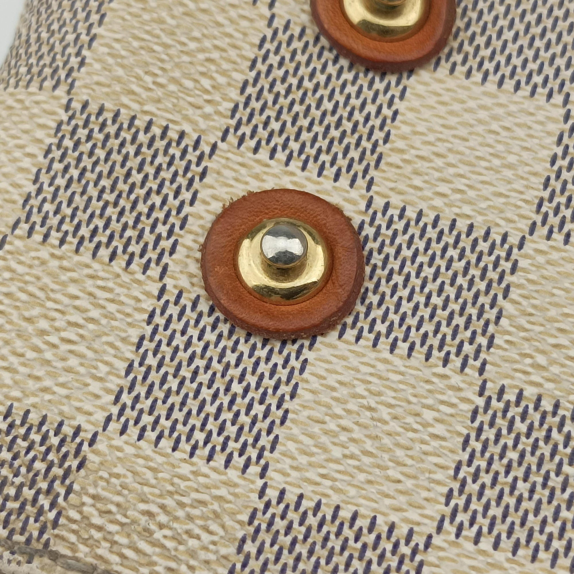 Pre-owned Louis Vuitton Plein Soleil Cabas PM AZUR Damier Canvas N41179 handbag | stylenewstar