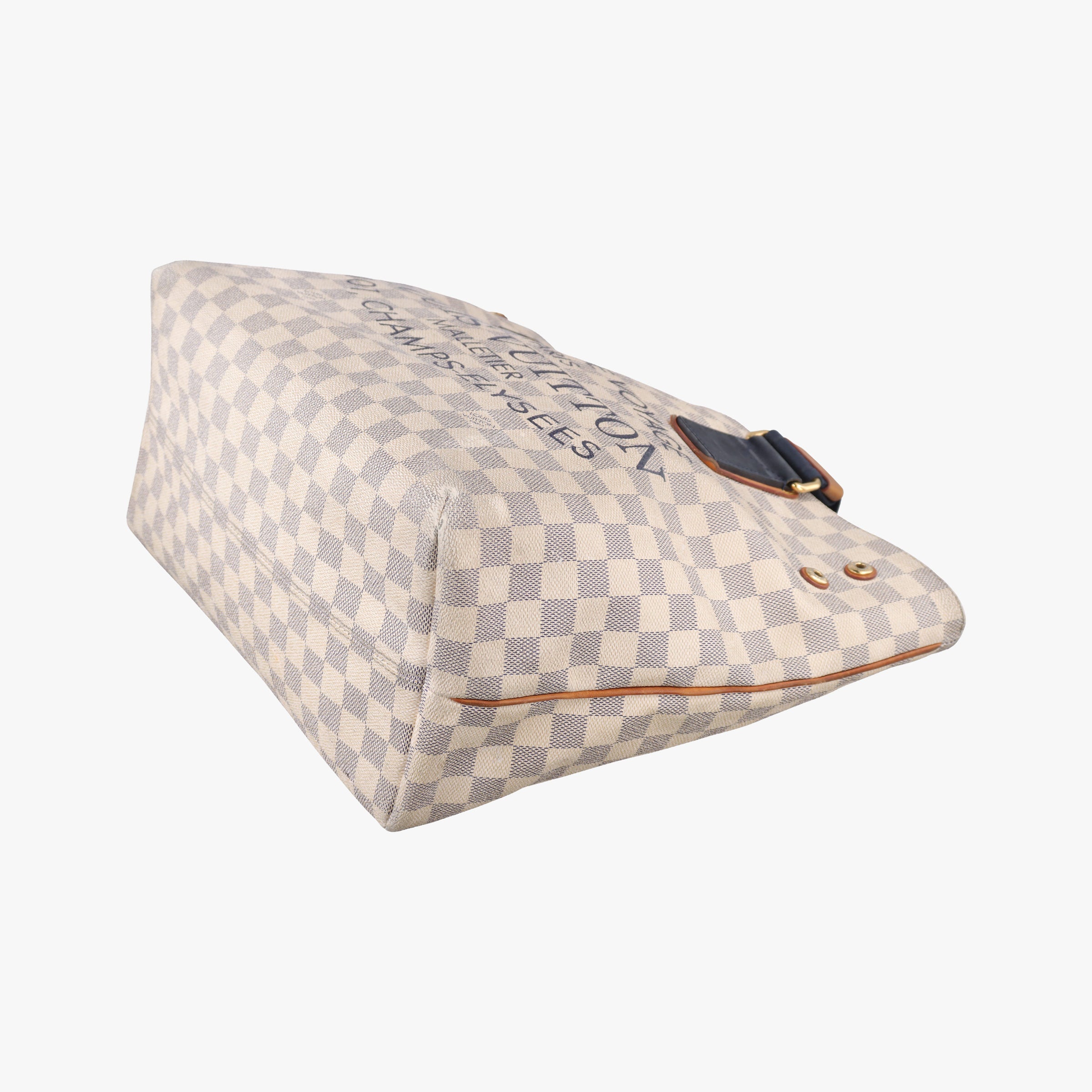 Pre-owned Louis Vuitton Plein Soleil Cabas PM AZUR Damier Canvas N41179 handbag | stylenewstar