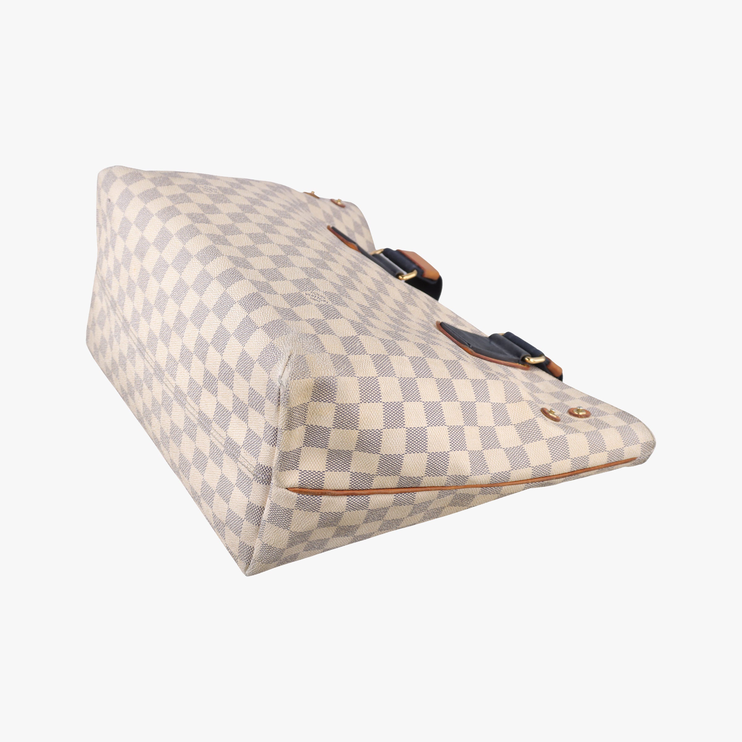 Pre-owned Louis Vuitton Plein Soleil Cabas PM AZUR Damier Canvas N41179 handbag | stylenewstar