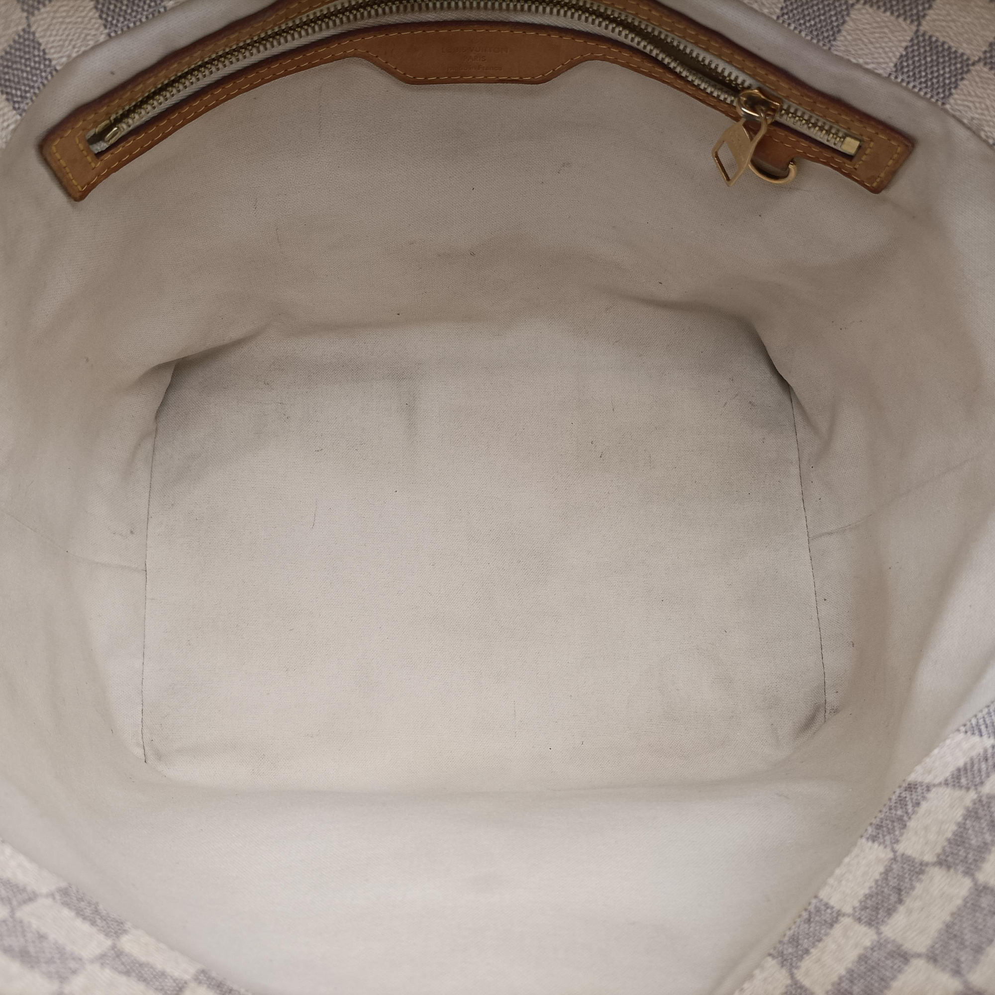 Pre-owned Louis Vuitton Plein Soleil Cabas PM AZUR Damier Canvas N41179 handbag | stylenewstar