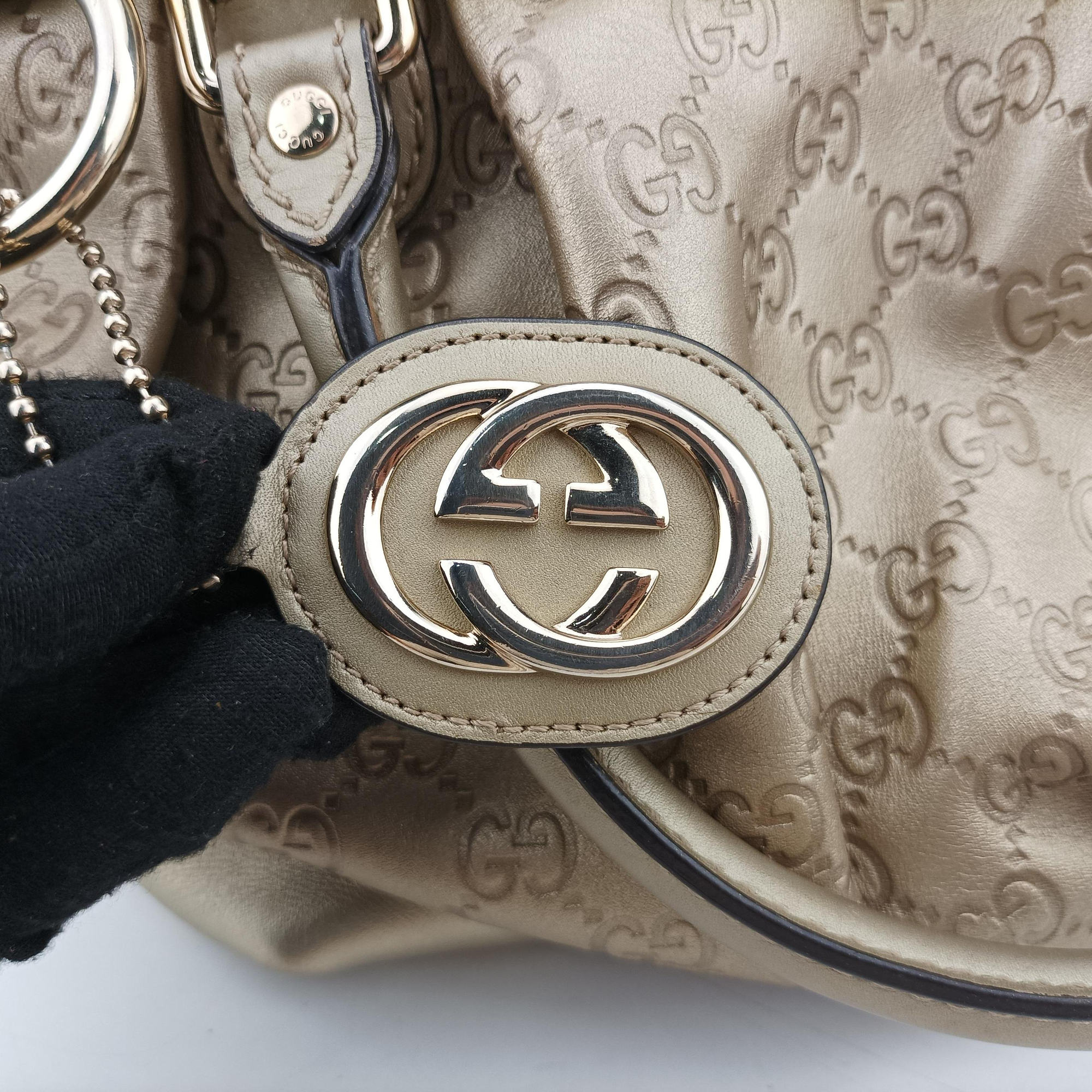 Secondhand Gucci Sukey Golden Leather 247902 shoulderbag | stylenewstar