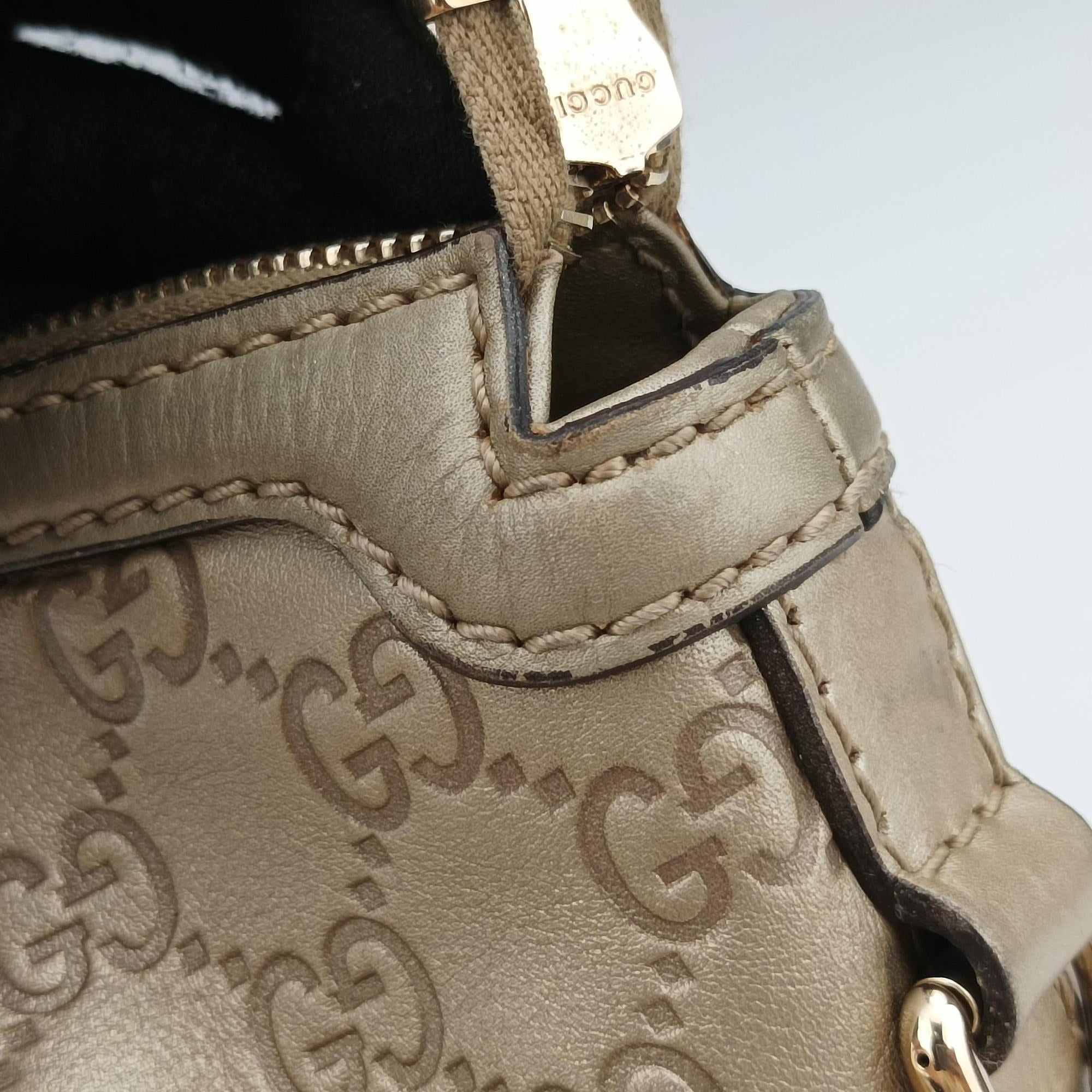 Secondhand Gucci Sukey Golden Leather 247902 shoulderbag | stylenewstar