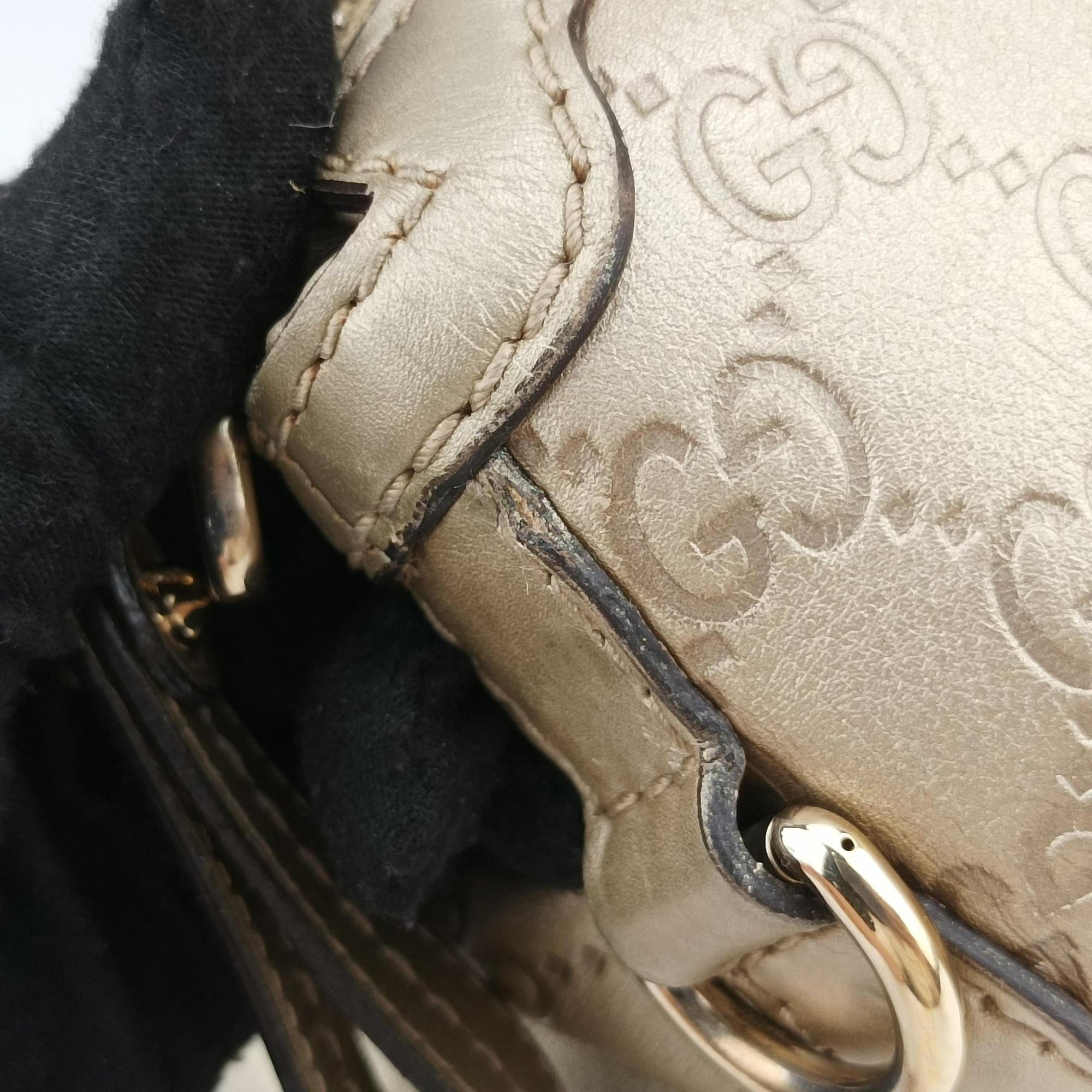 Secondhand Gucci Sukey Golden Leather 247902 shoulderbag | stylenewstar