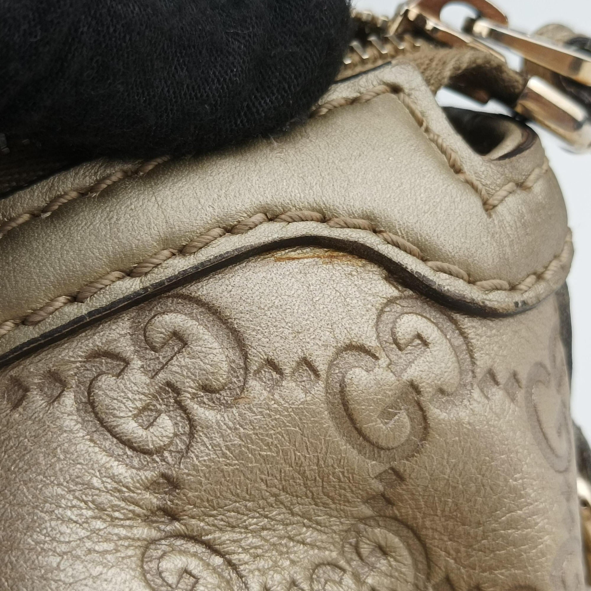Secondhand Gucci Sukey Golden Leather 247902 shoulderbag | stylenewstar