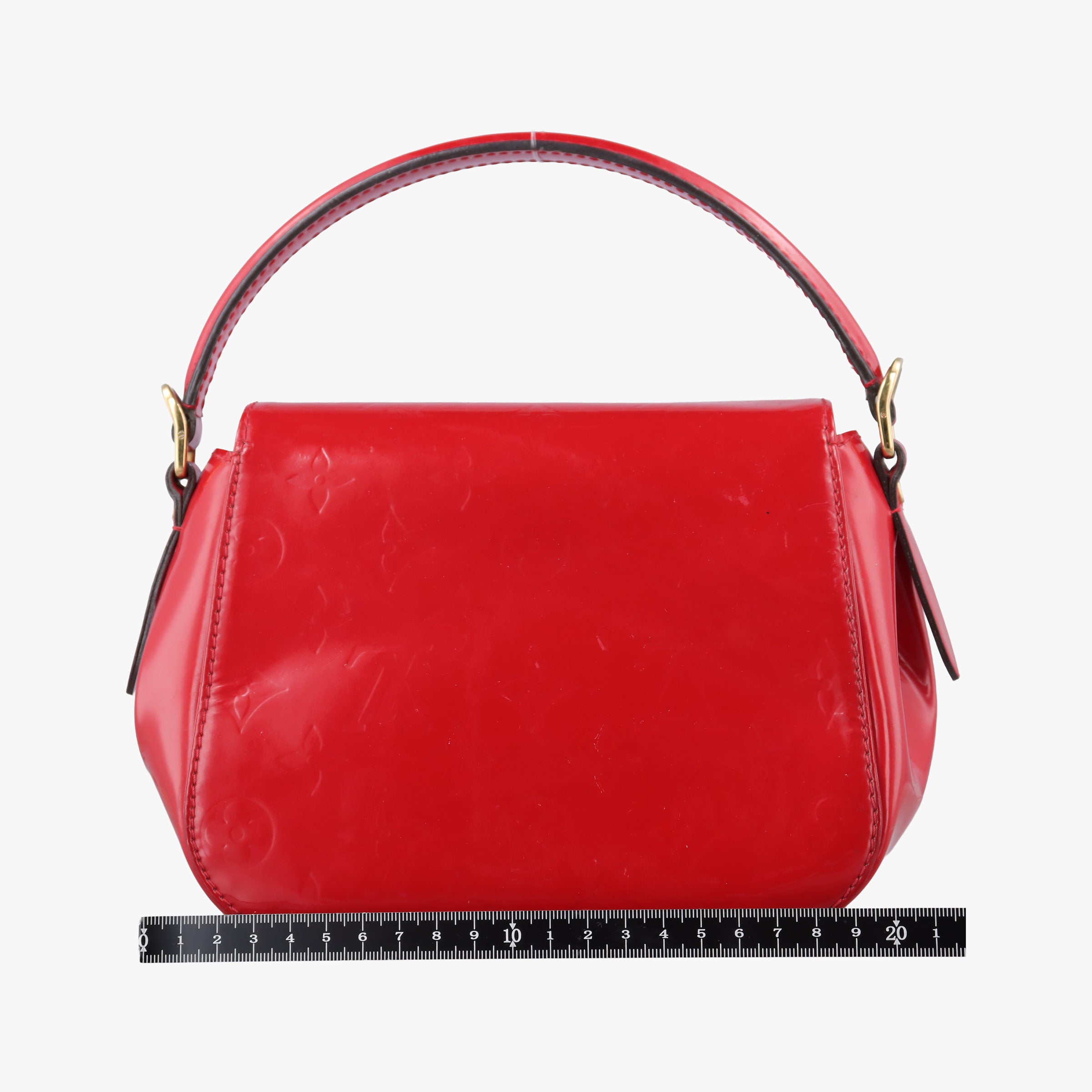 Pre-owned Louis Vuitton PASADENA CERISE Vernis M90944 shoulderbag | stylenewstar