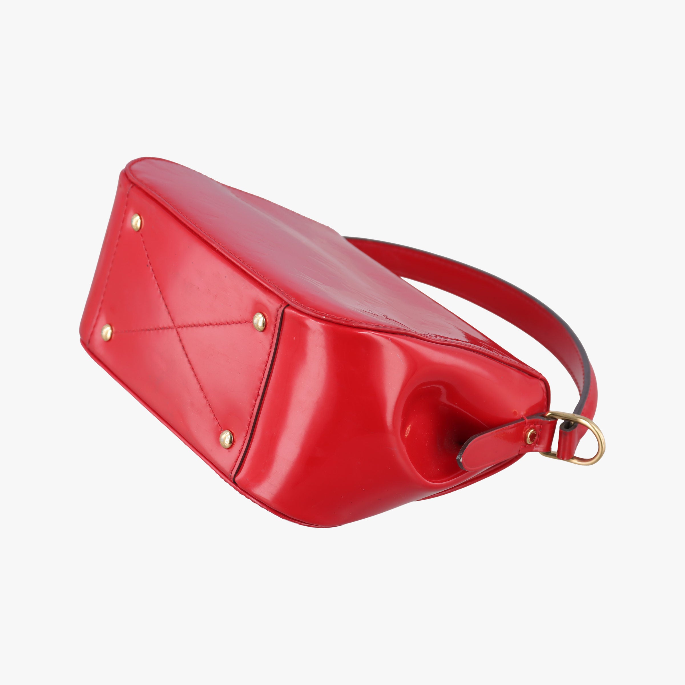 Pre-owned Louis Vuitton PASADENA CERISE Vernis M90944 shoulderbag | stylenewstar