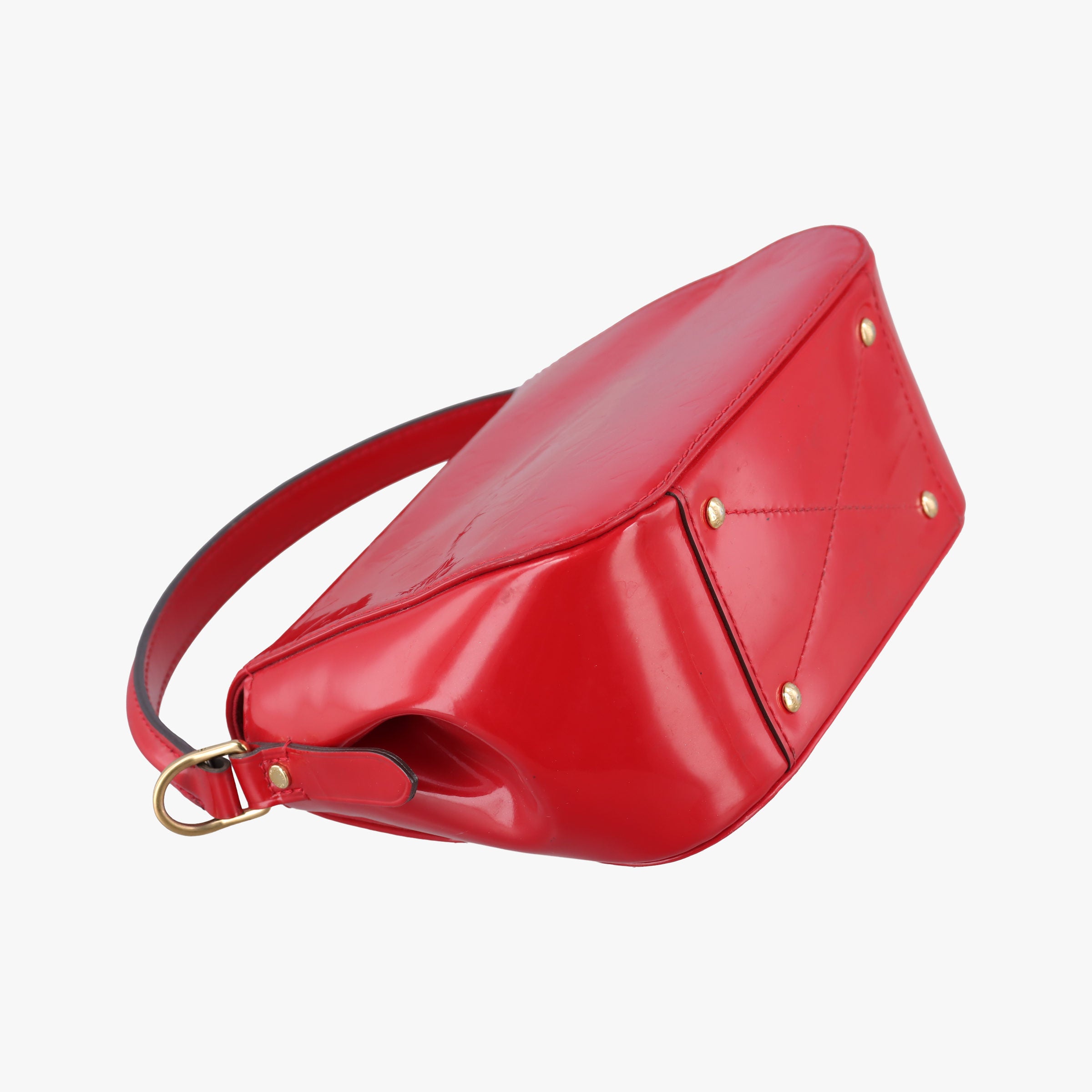 Pre-owned Louis Vuitton PASADENA CERISE Vernis M90944 shoulderbag | stylenewstar